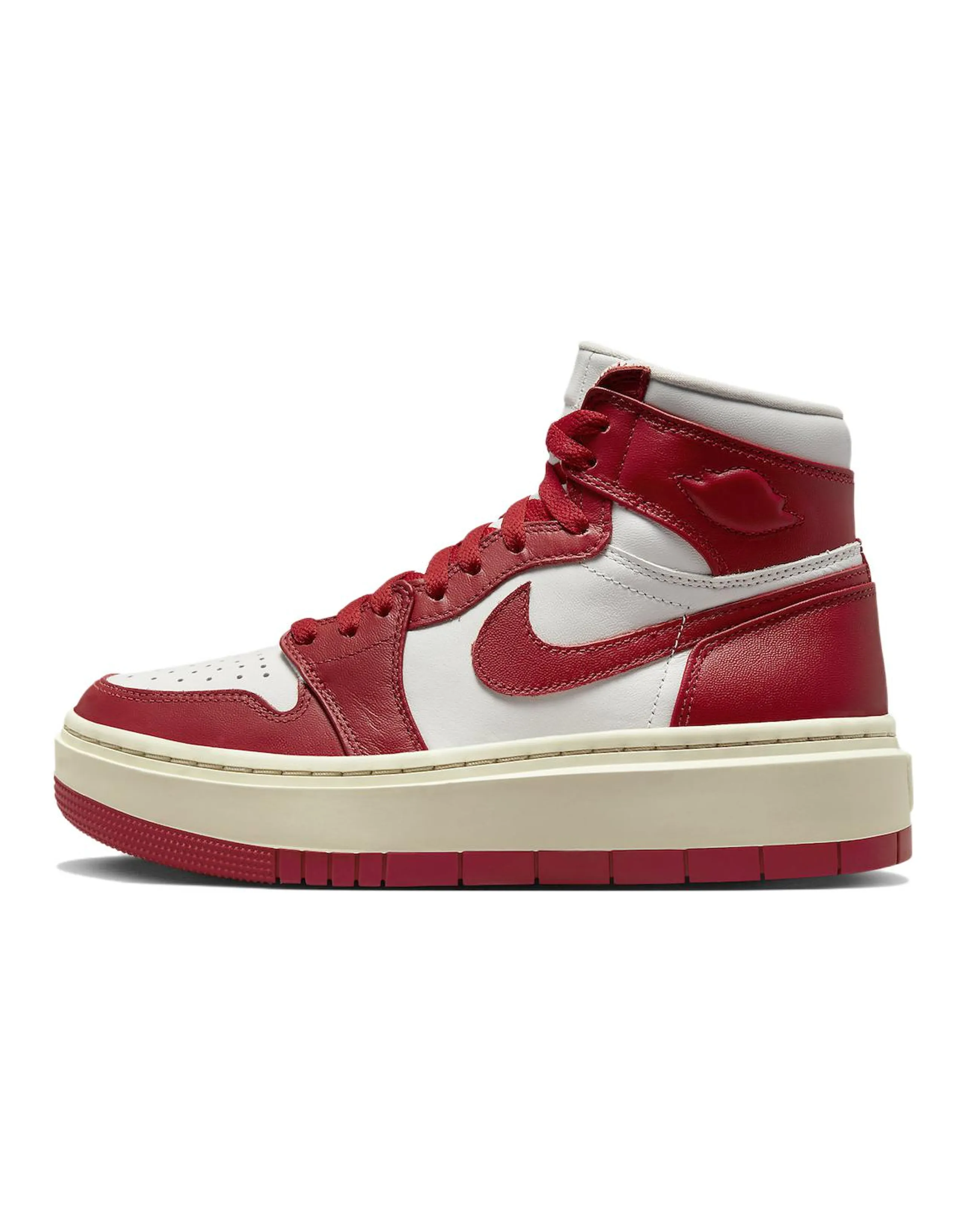 JORDAN 1 Elevate High Summit White Varsity Red Women's
