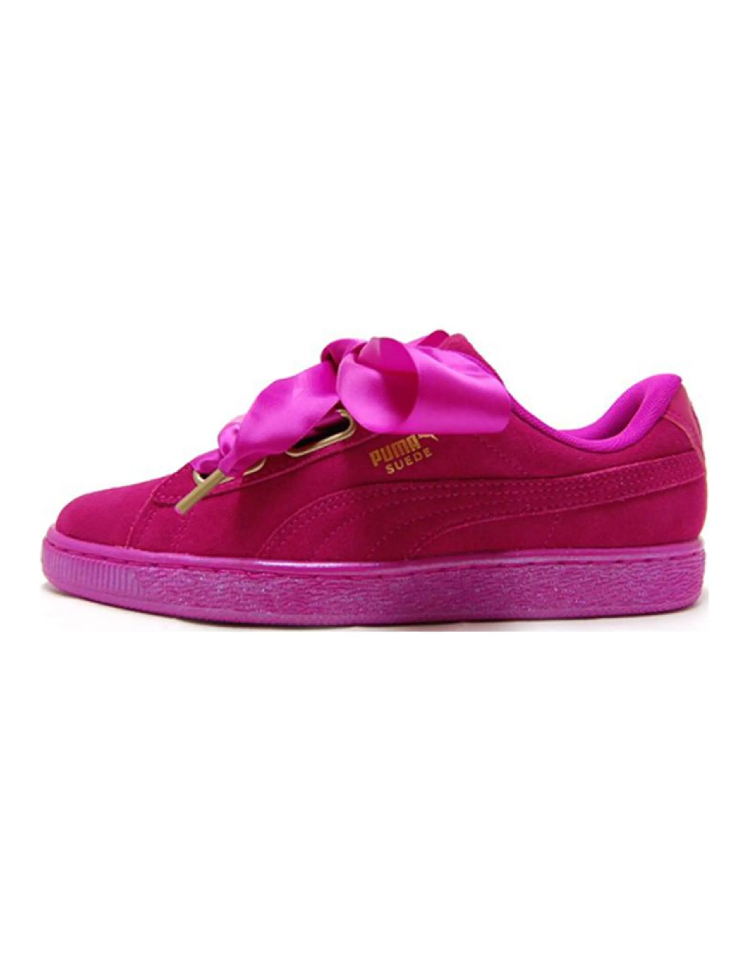 PUMA Suede Heart Satin Pink