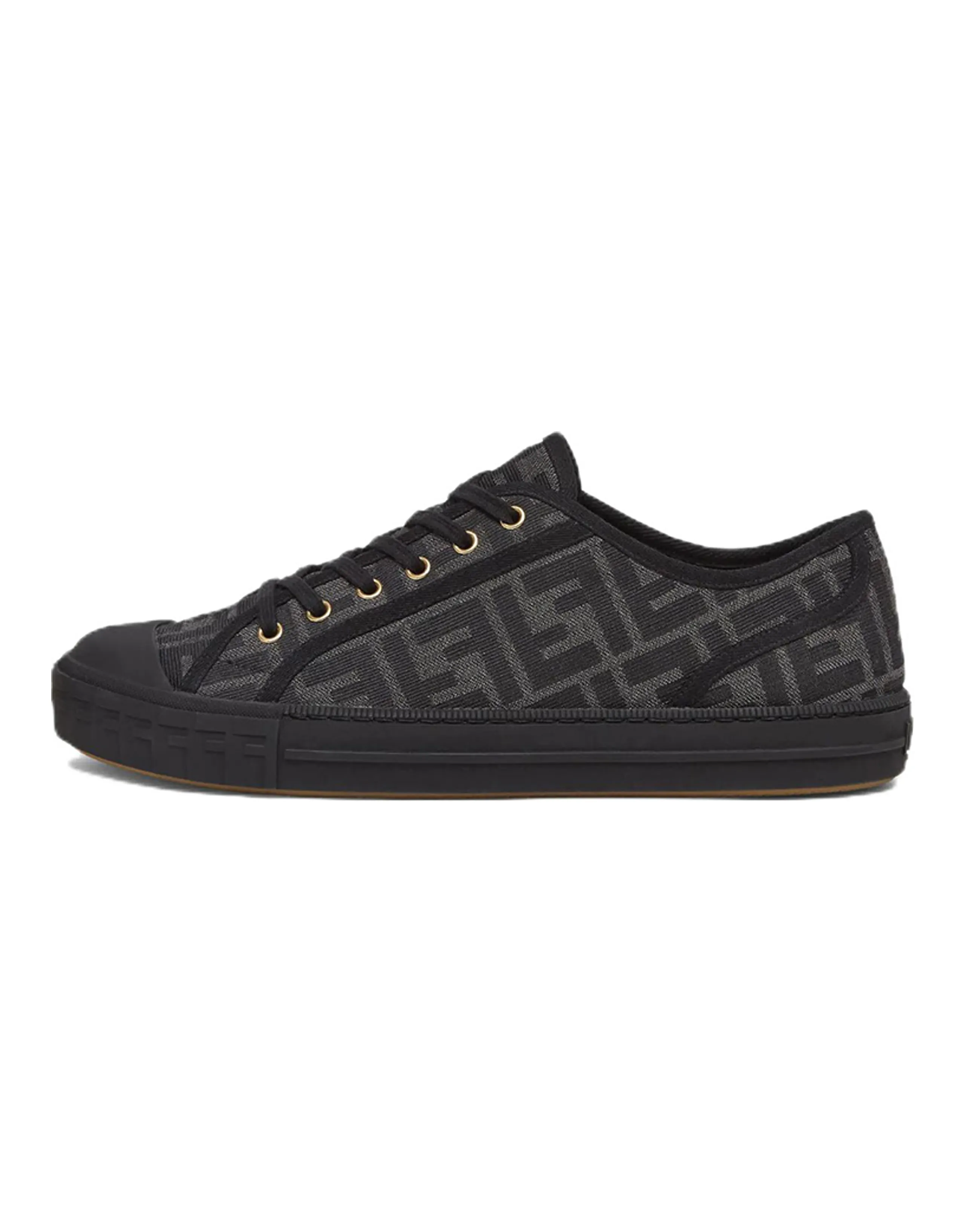 FENDI Domino Ff Lop Top Black