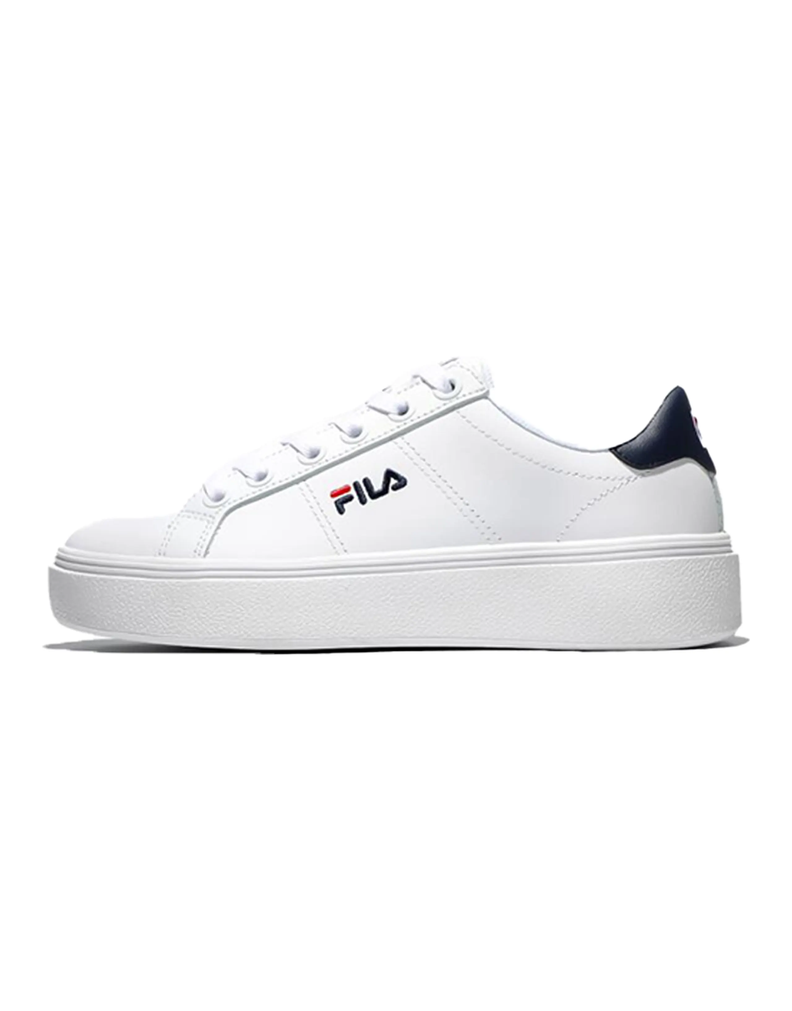 FILA Court Plumpy Low Top Board Shoes White/Black