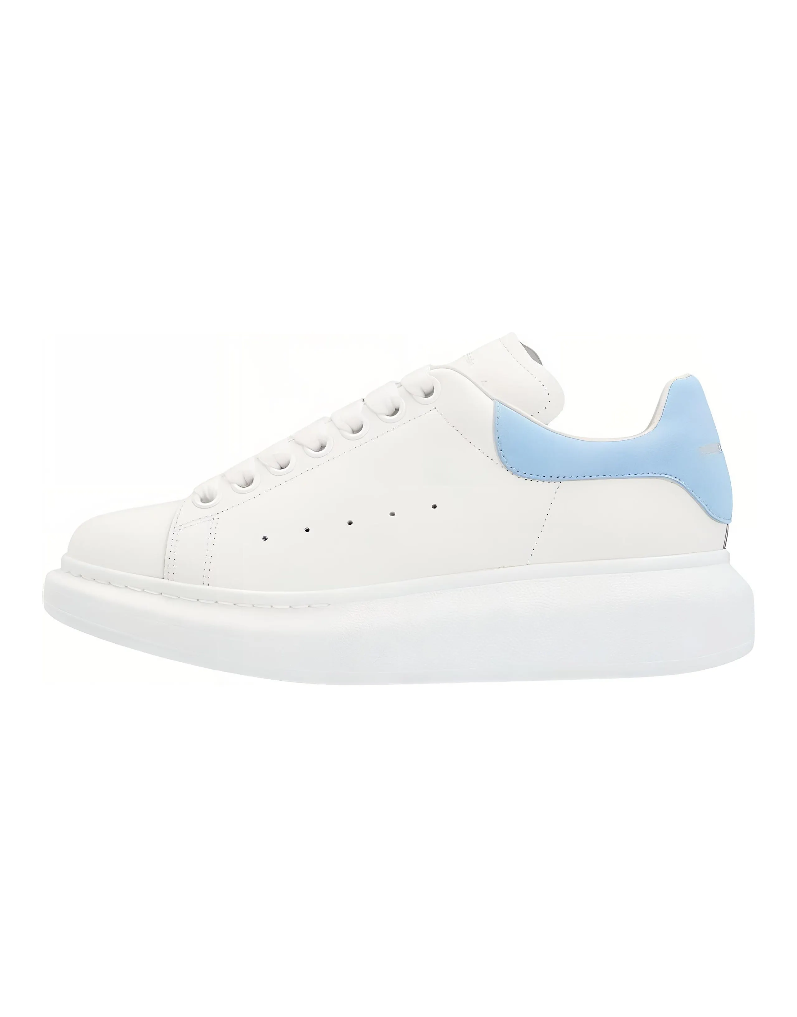 Alexander McQueen Oversized White Grey Blue Women's