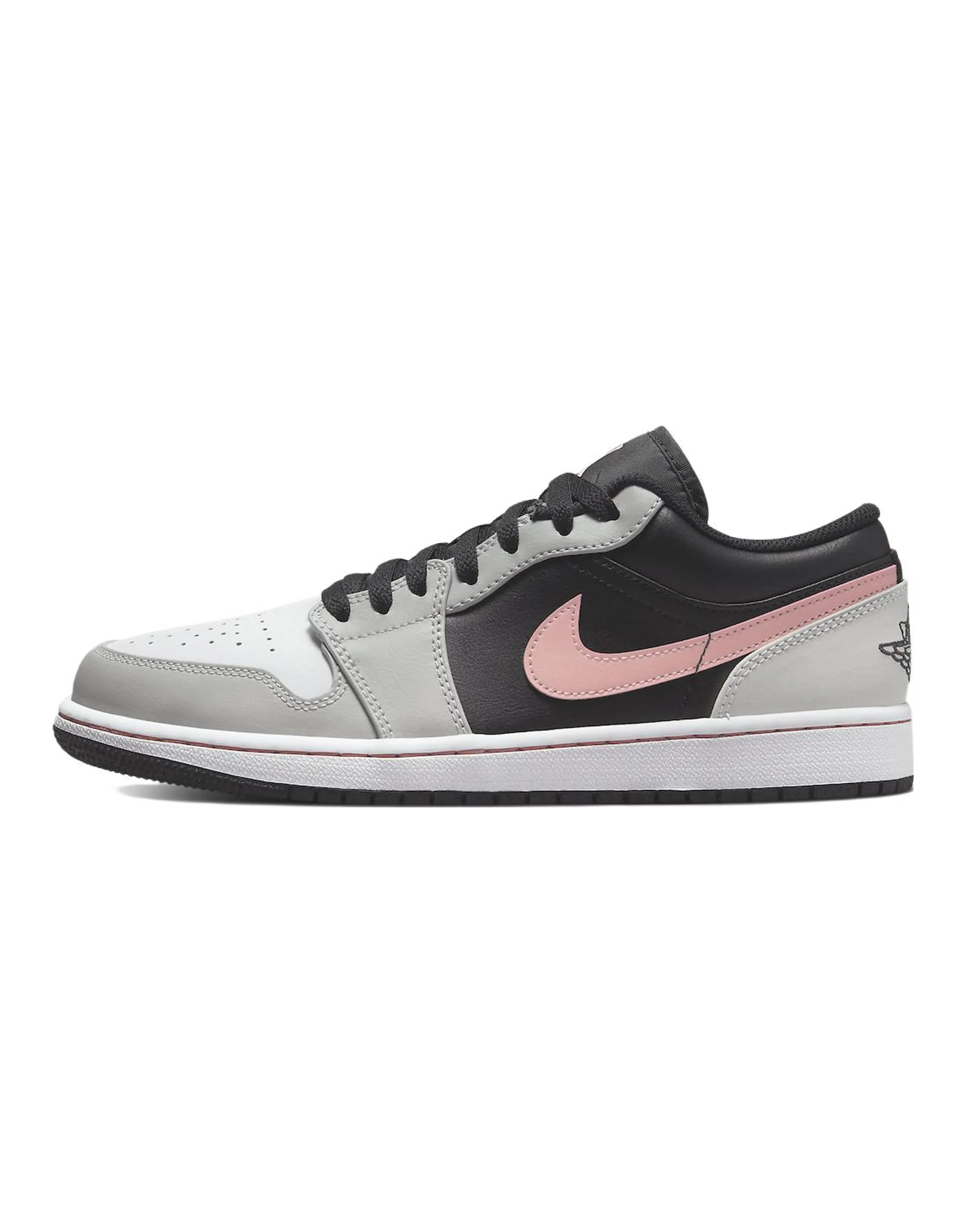 JORDAN 1 Low Black Grey Pink