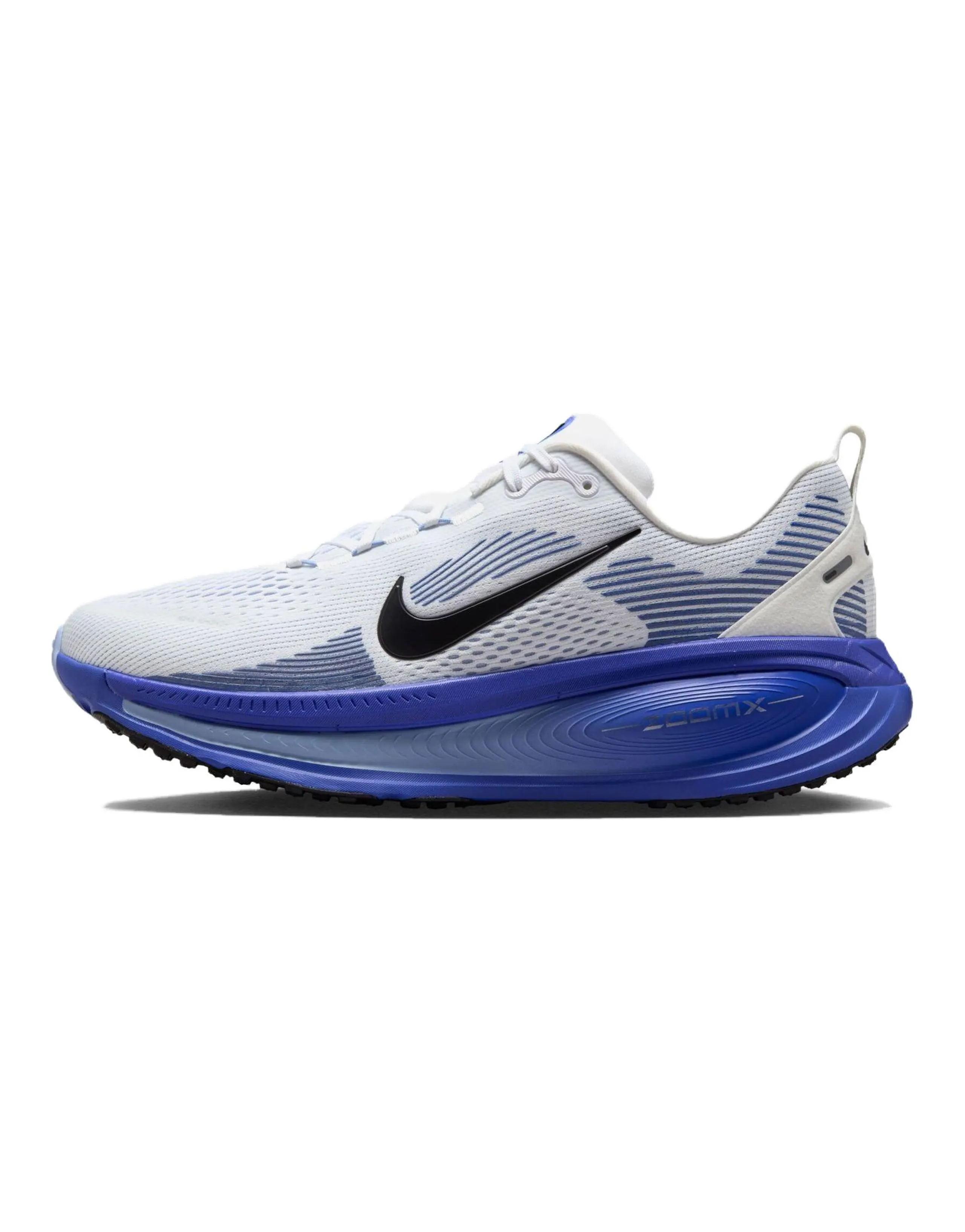 Nike Vomero 18 Comfortable Slip-Resistant Low-Top Running Shoes White/Blue