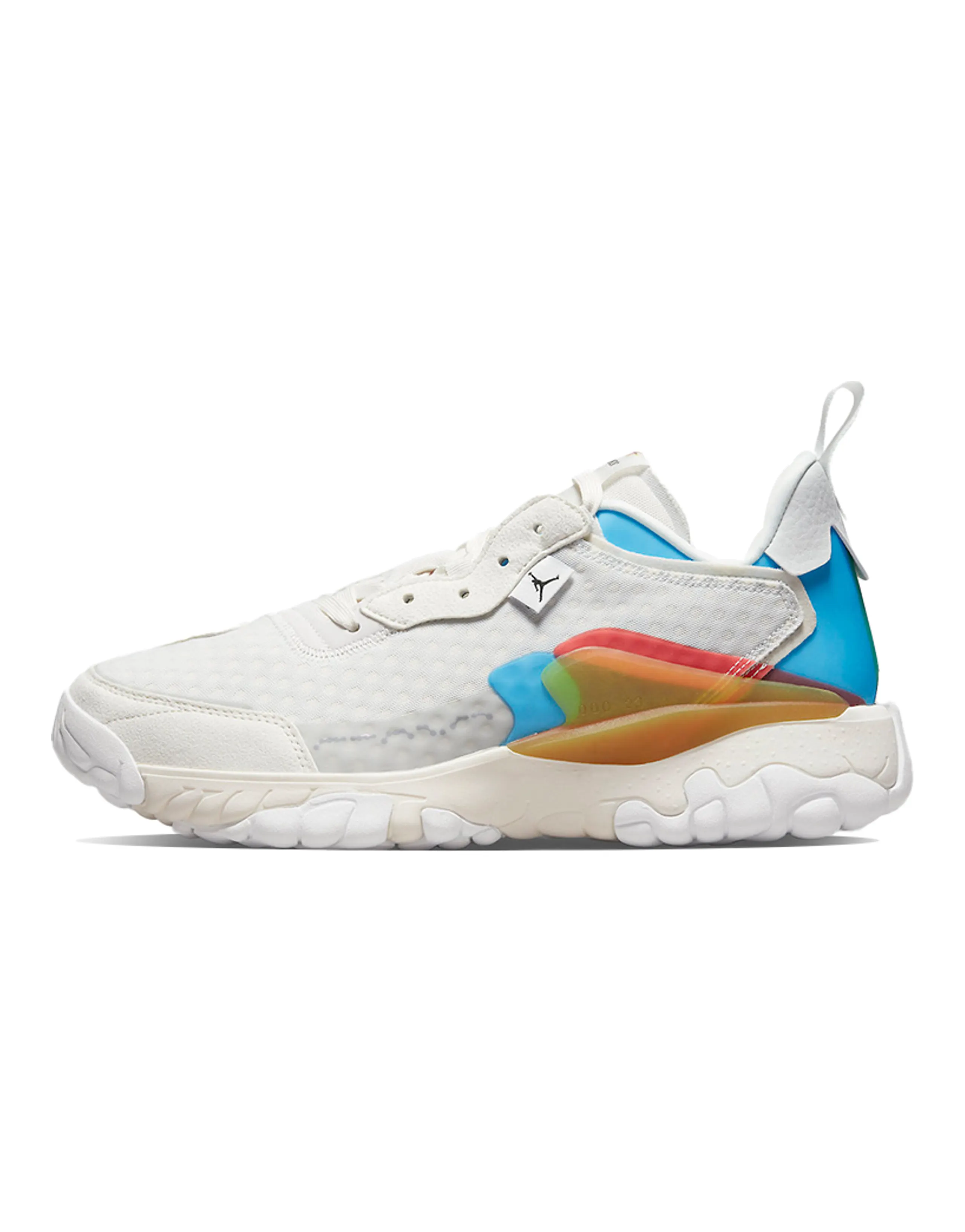 JORDAN Delta 2 White Multi Color Mismatch