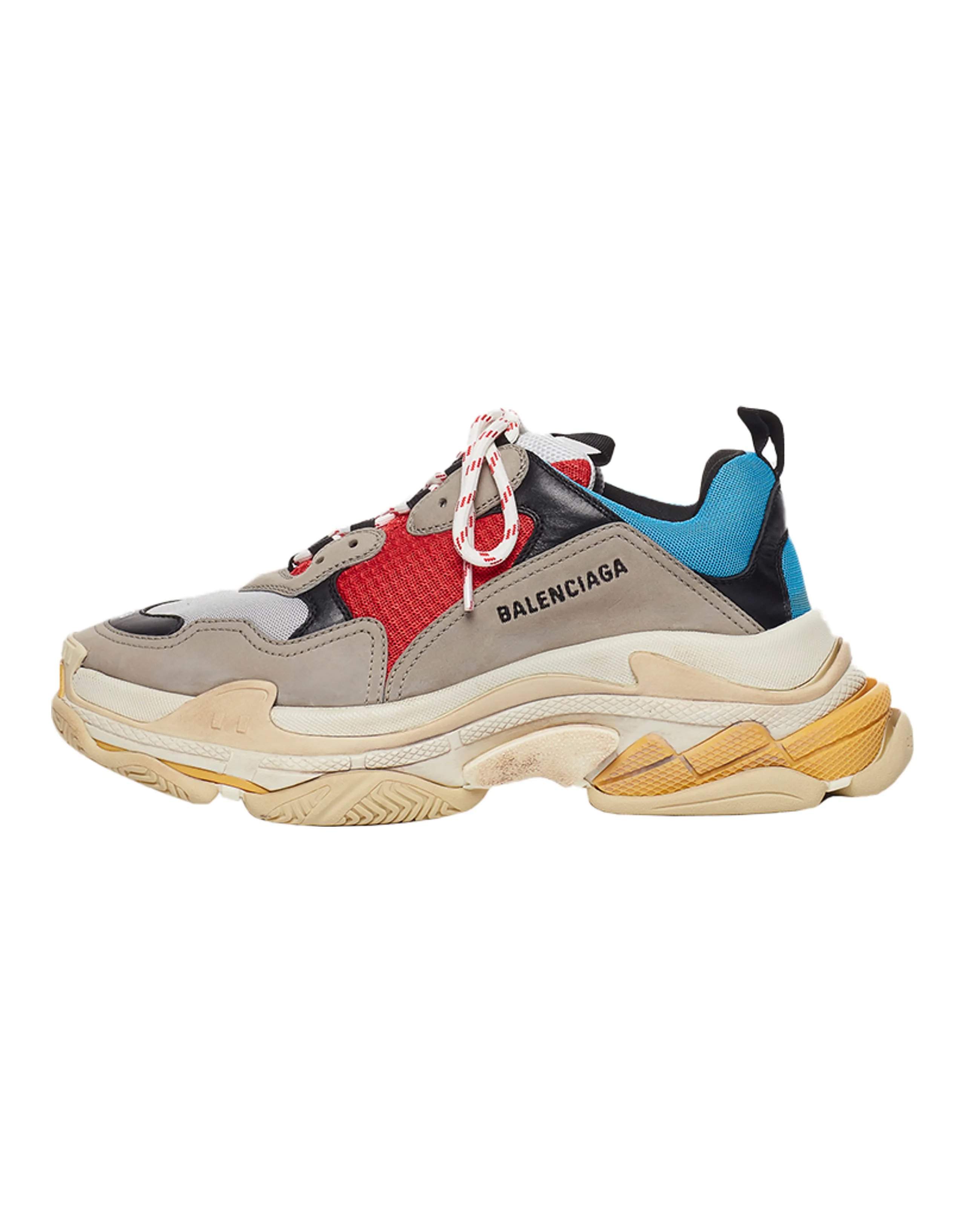 Balenciaga Triple S 'Blue Red' Women's