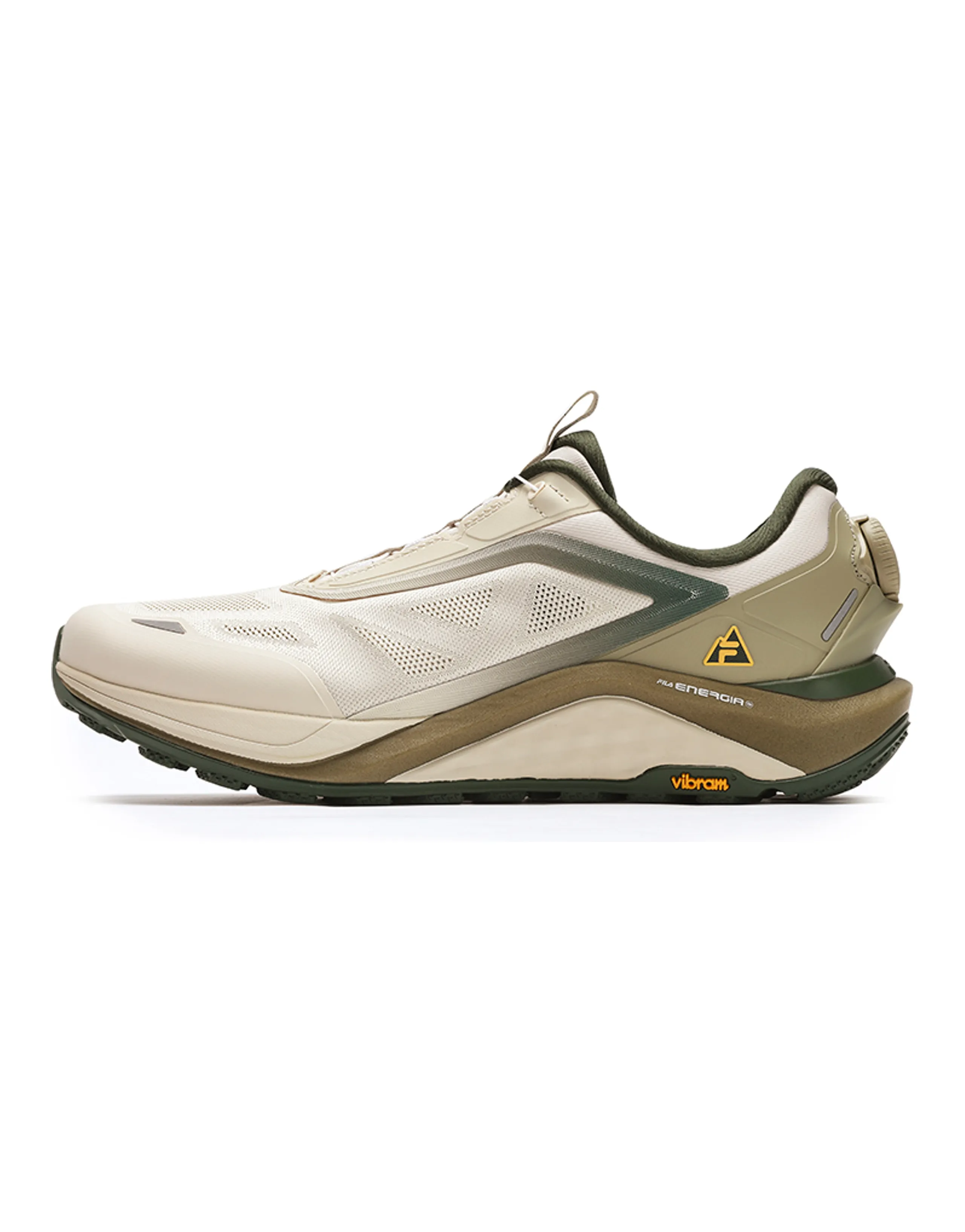 FILA BOA WOLF 2+ Outdoor Shoes Men Low-Top Foam White/Gray Green