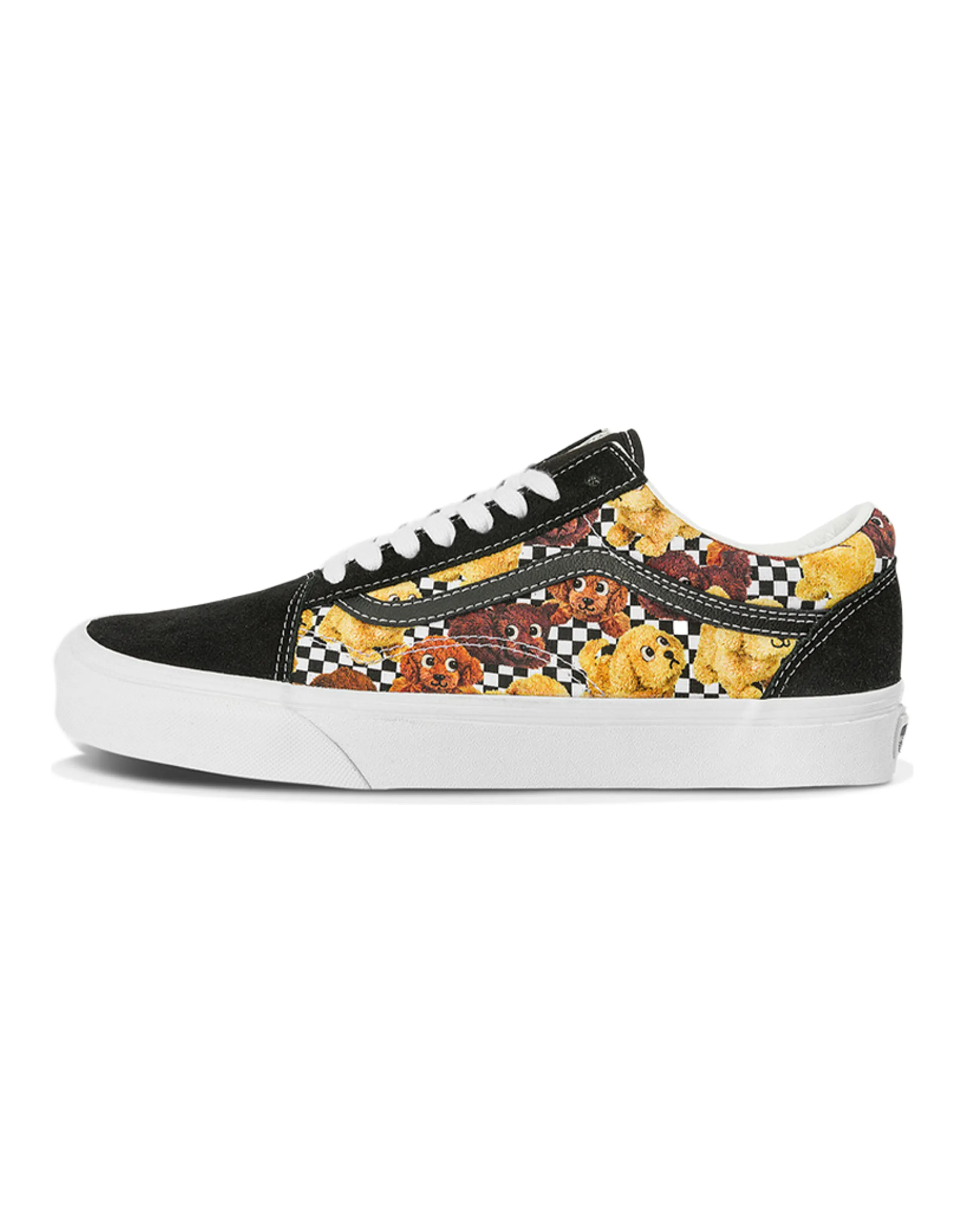 Vans Old Skool Low Tops Skateboarding Shoes Unisex Black White