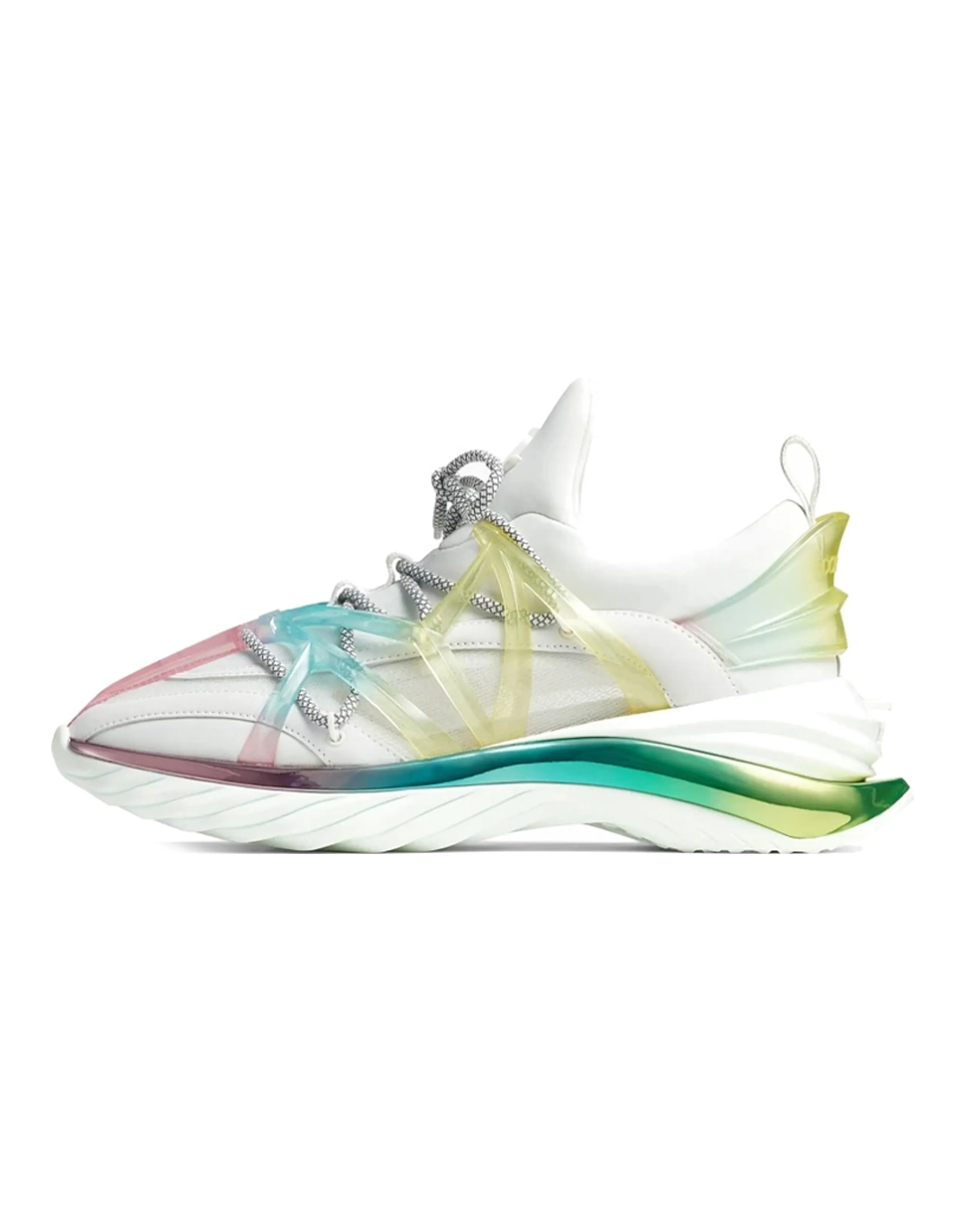 Jimmy Choo Unicorn Mi Low Top Sports Casual Shoes Women's Multicolor