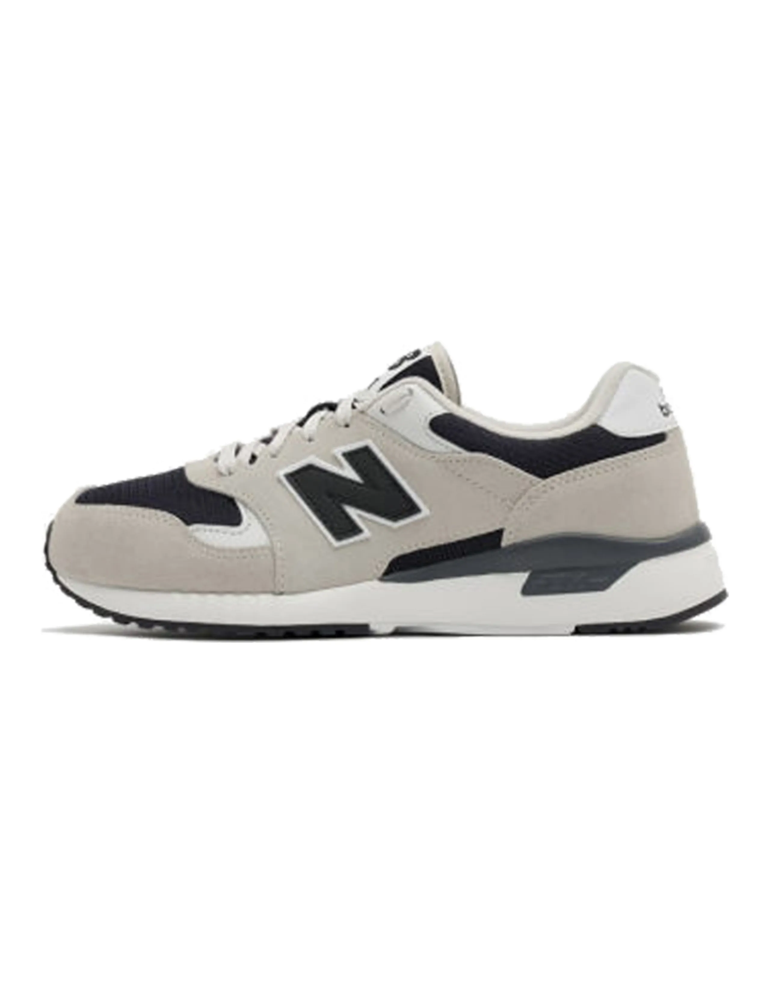 New Balance 570 Series Beige Black D Wide 'Creamwhite Black'