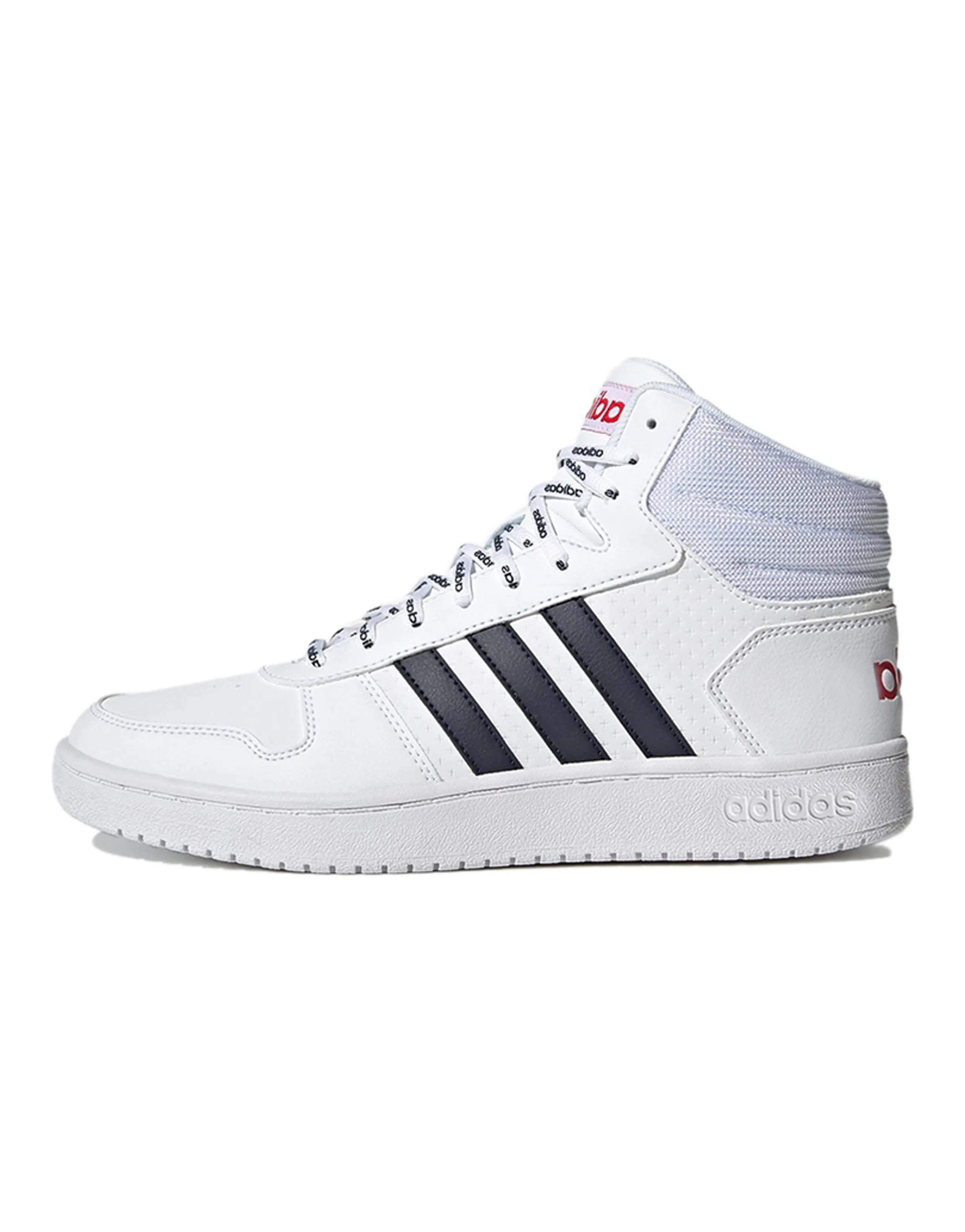 Adidas Hoops 2.0 Mid White Legend Ink