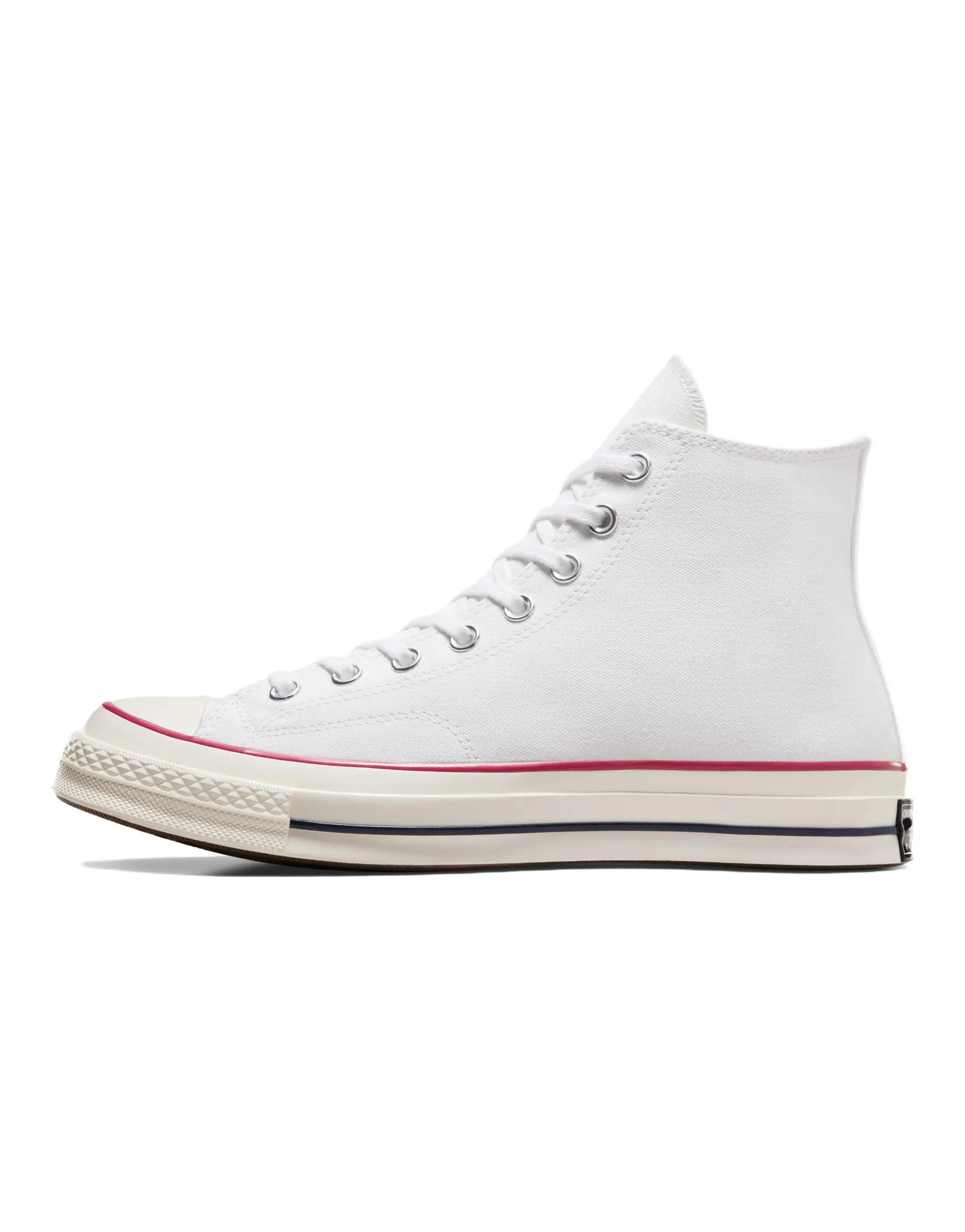 Converse Chuck 70 Canvas Wide Simple Versatile Wear-Resistant High-Top Canvas Sneakers Unisex White