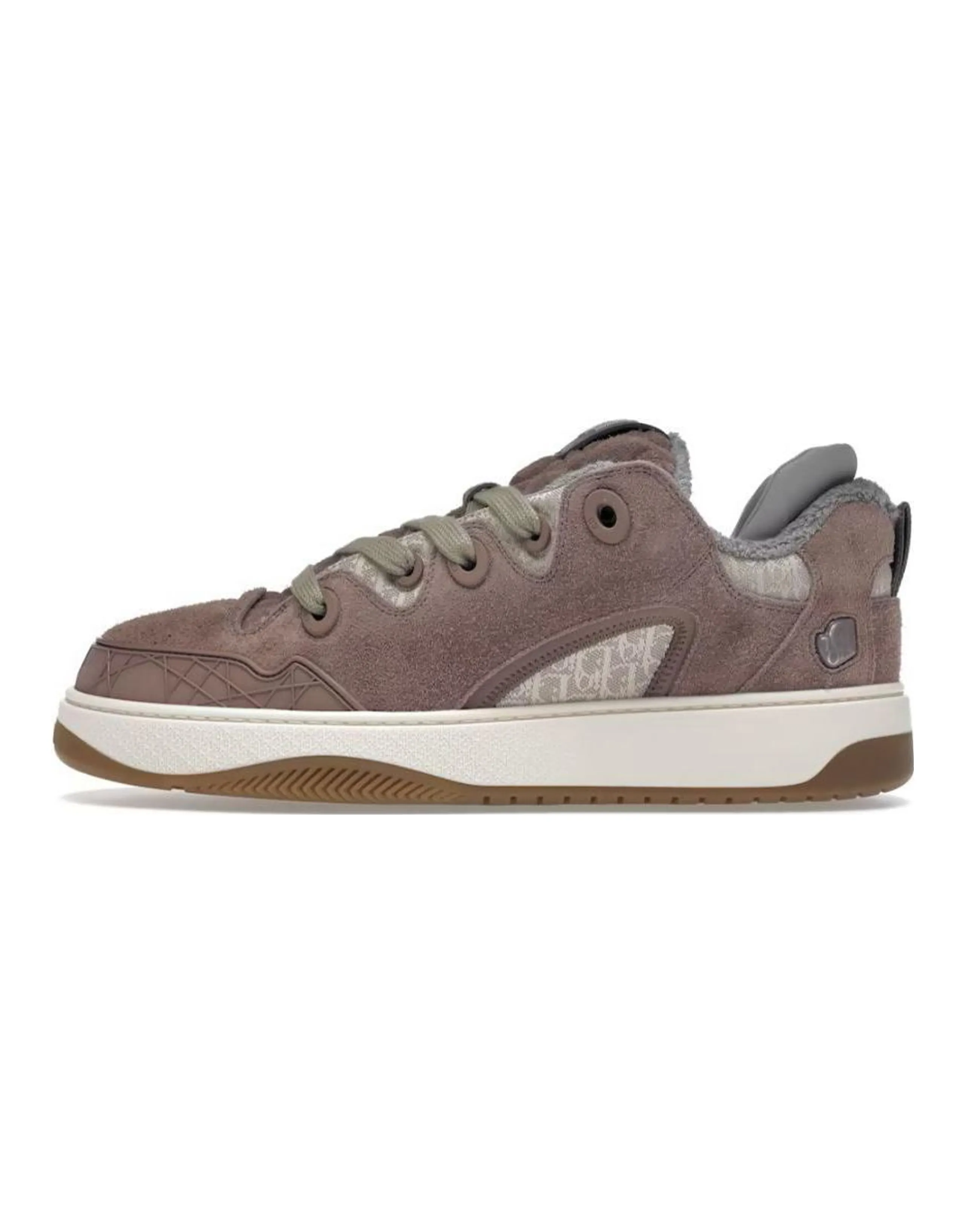DIOR B9S Skater Erl Lilac Suede And DIOR Oblique Jacquard