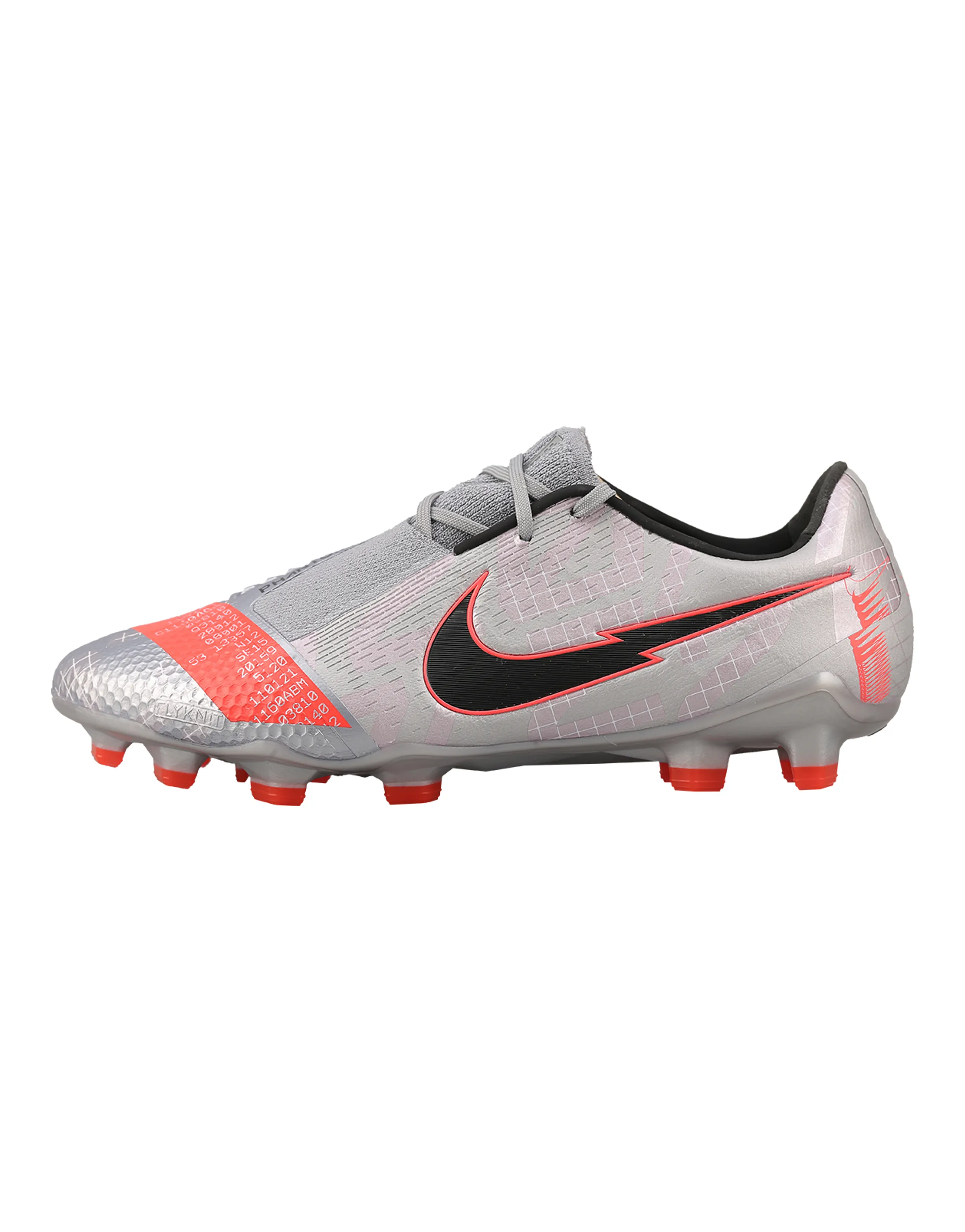 Nike Phantom Venom Elite Fg Metallic Grey Crimson