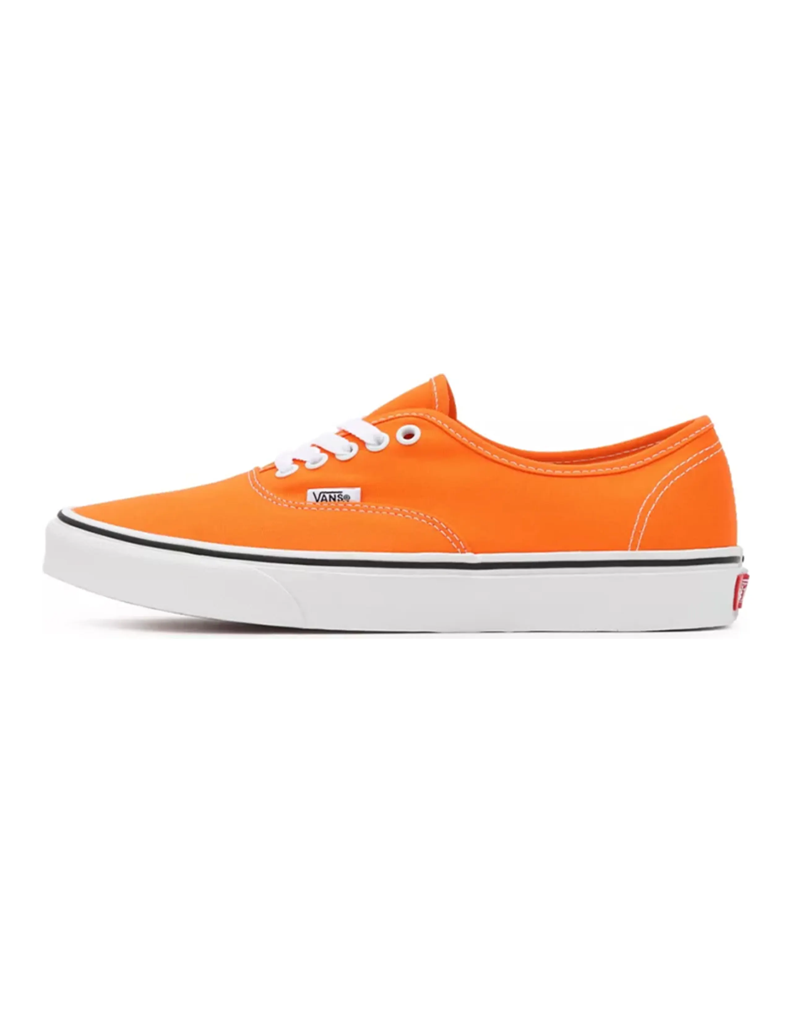Vans Authentic Casual Fashion Skate Shoes Unisex Orange