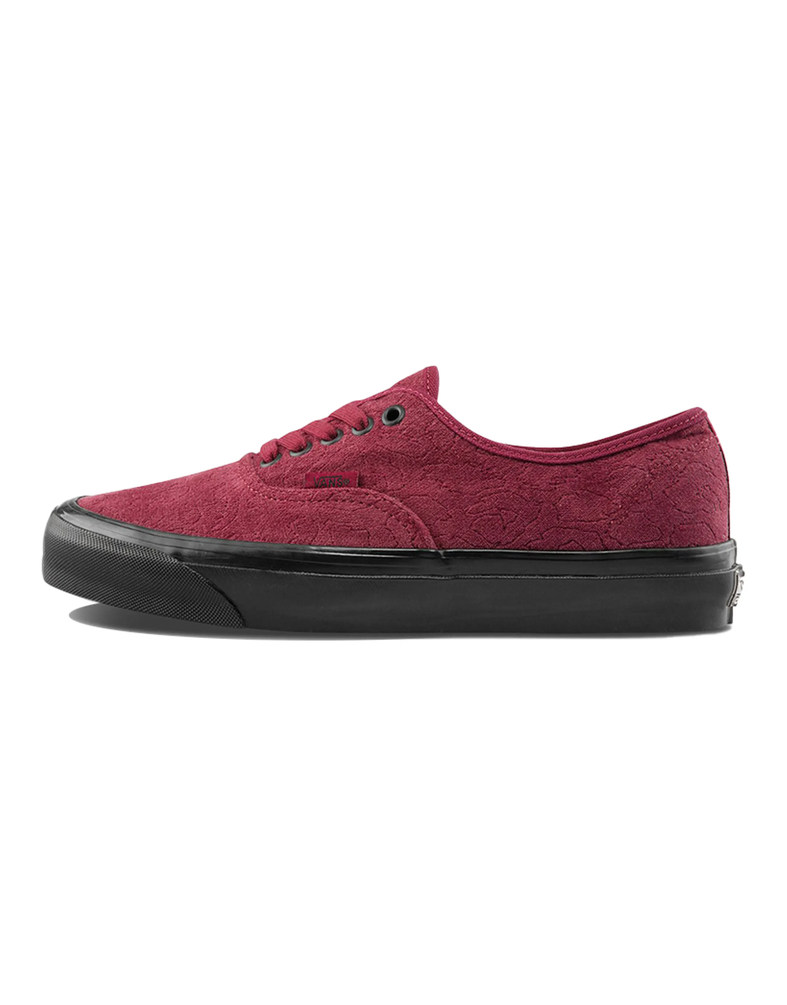 Vans Og Authentic Lx 'Velvet Emboidery   Leopard Pomegranate'