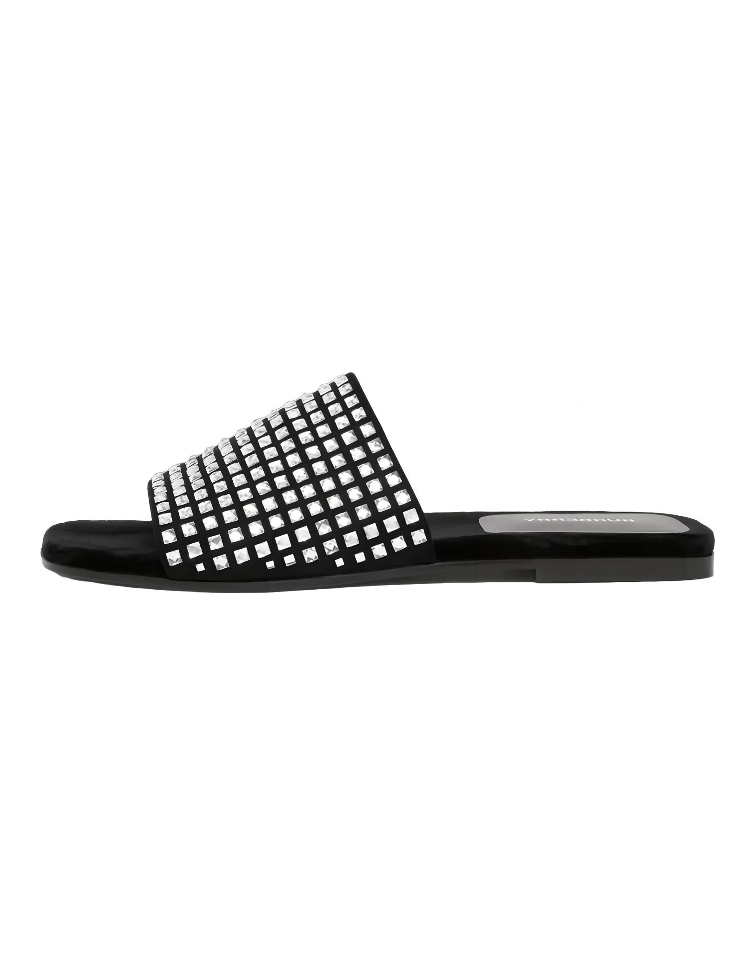 Burberry Slip Resistant Slide Slippers Women's Black