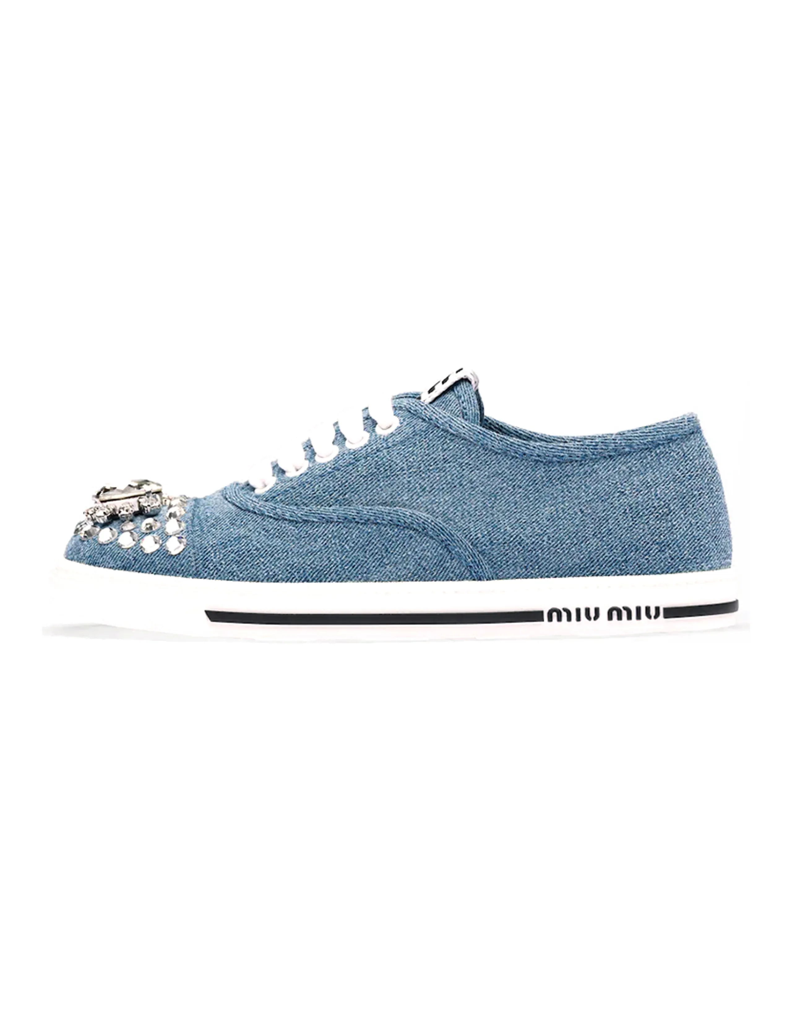 MIU MIU Casual Shoes Women's Low-Top Blue