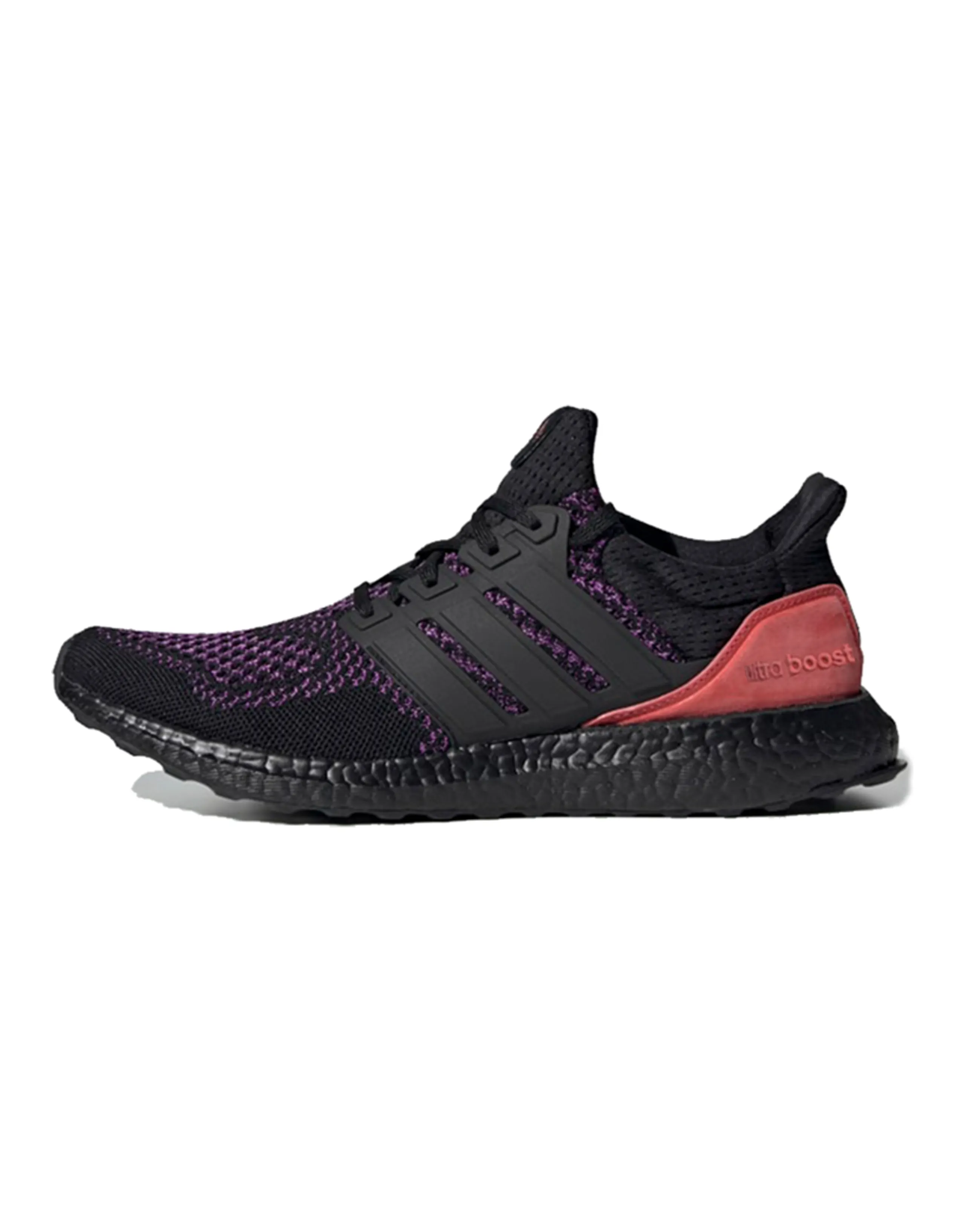 Adidas Ultra Boost Core Black Active Purple Shock Red