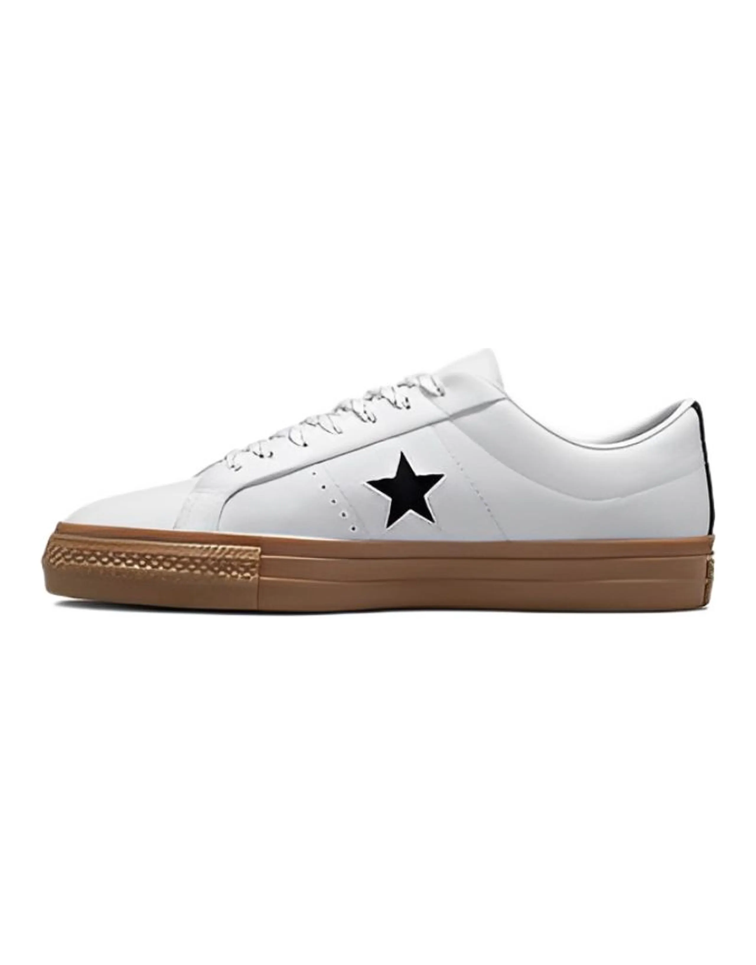 One Star Converse Pro Low 'White Dark Gum'