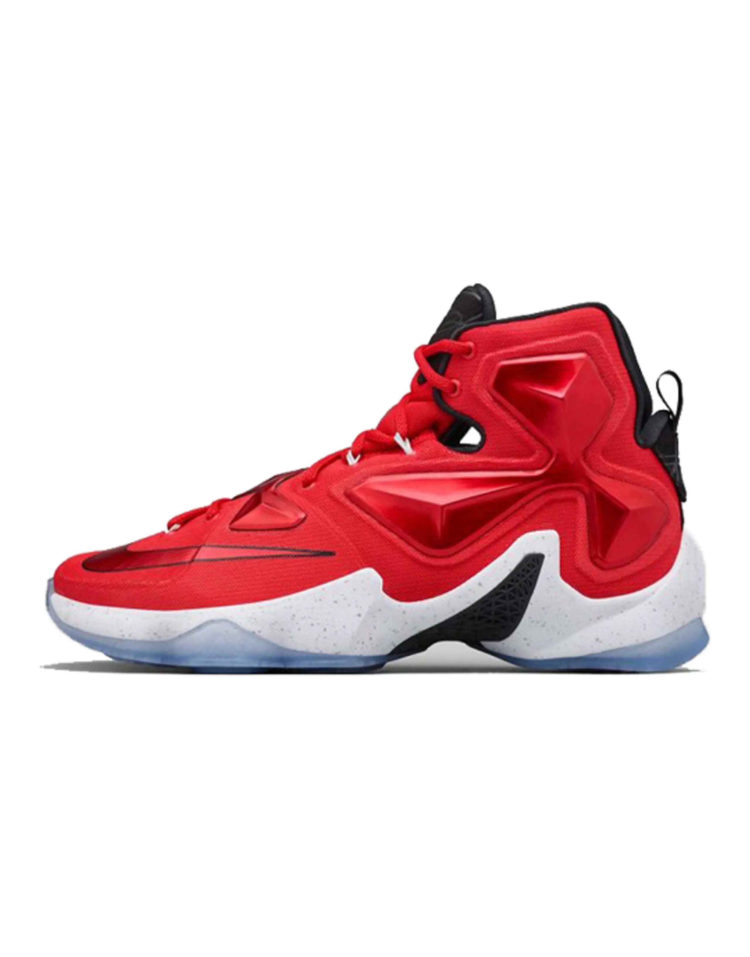 Nike Lebron 13 Basketball Shoes Men High-Top Red White