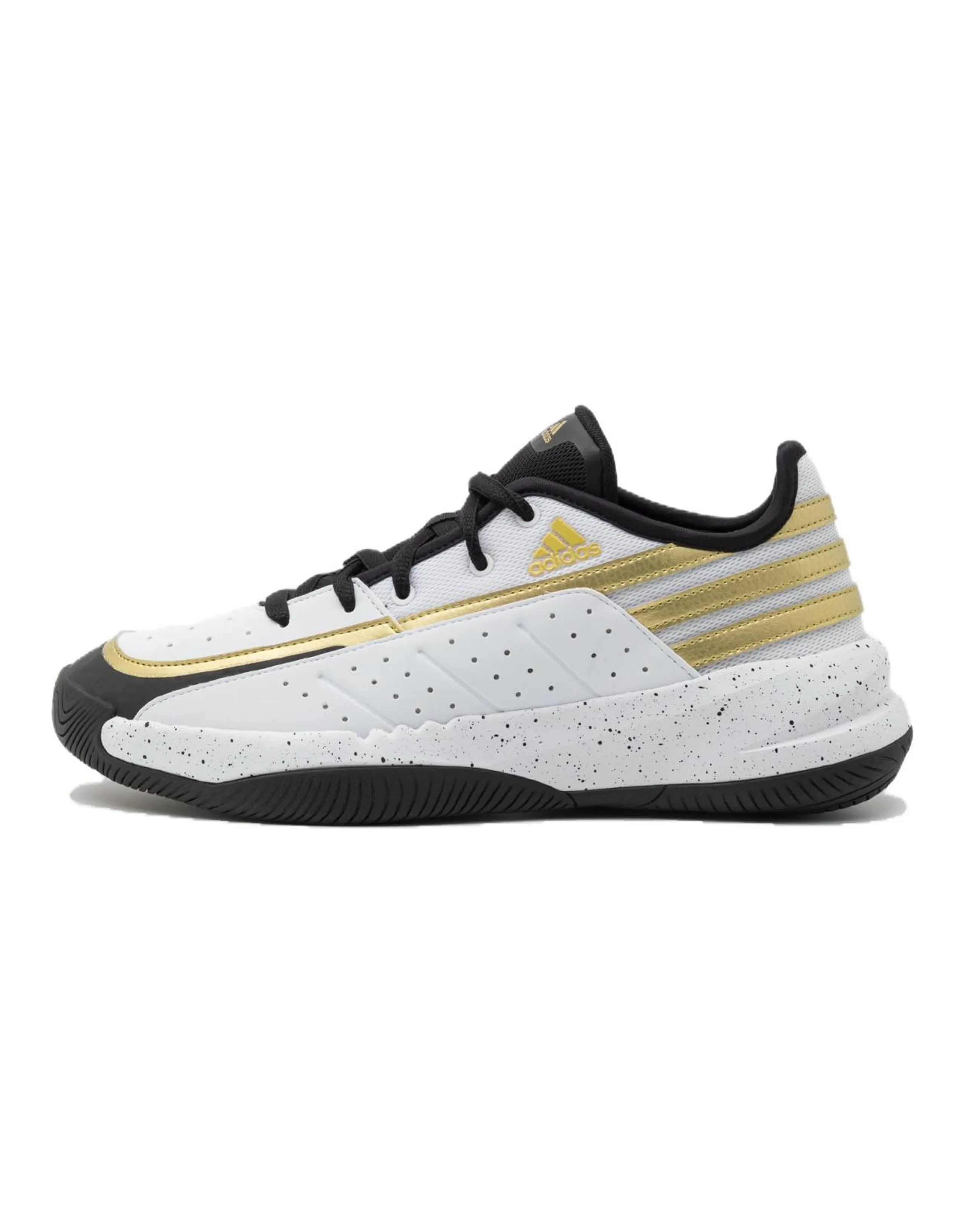 Adidas Front Court Cloud White Core Black Gold Metallic