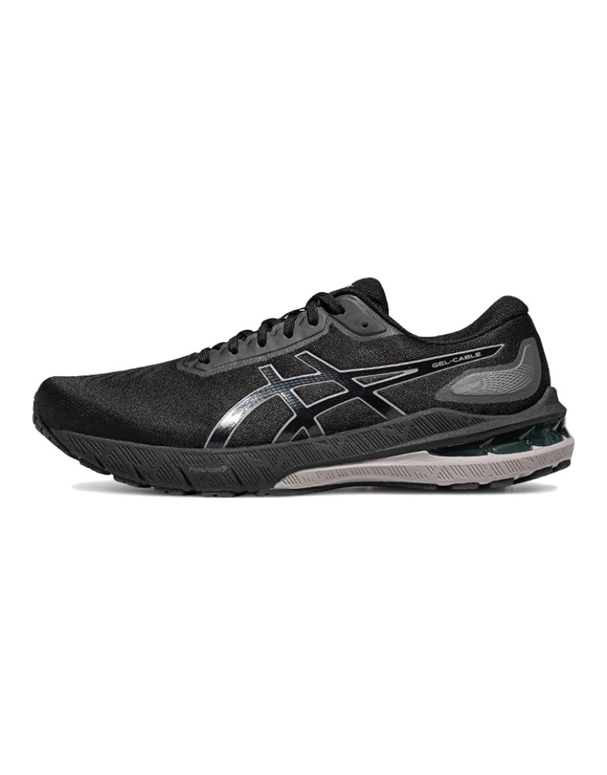 Asics Running Shoes Men Low-Top Black/Gray