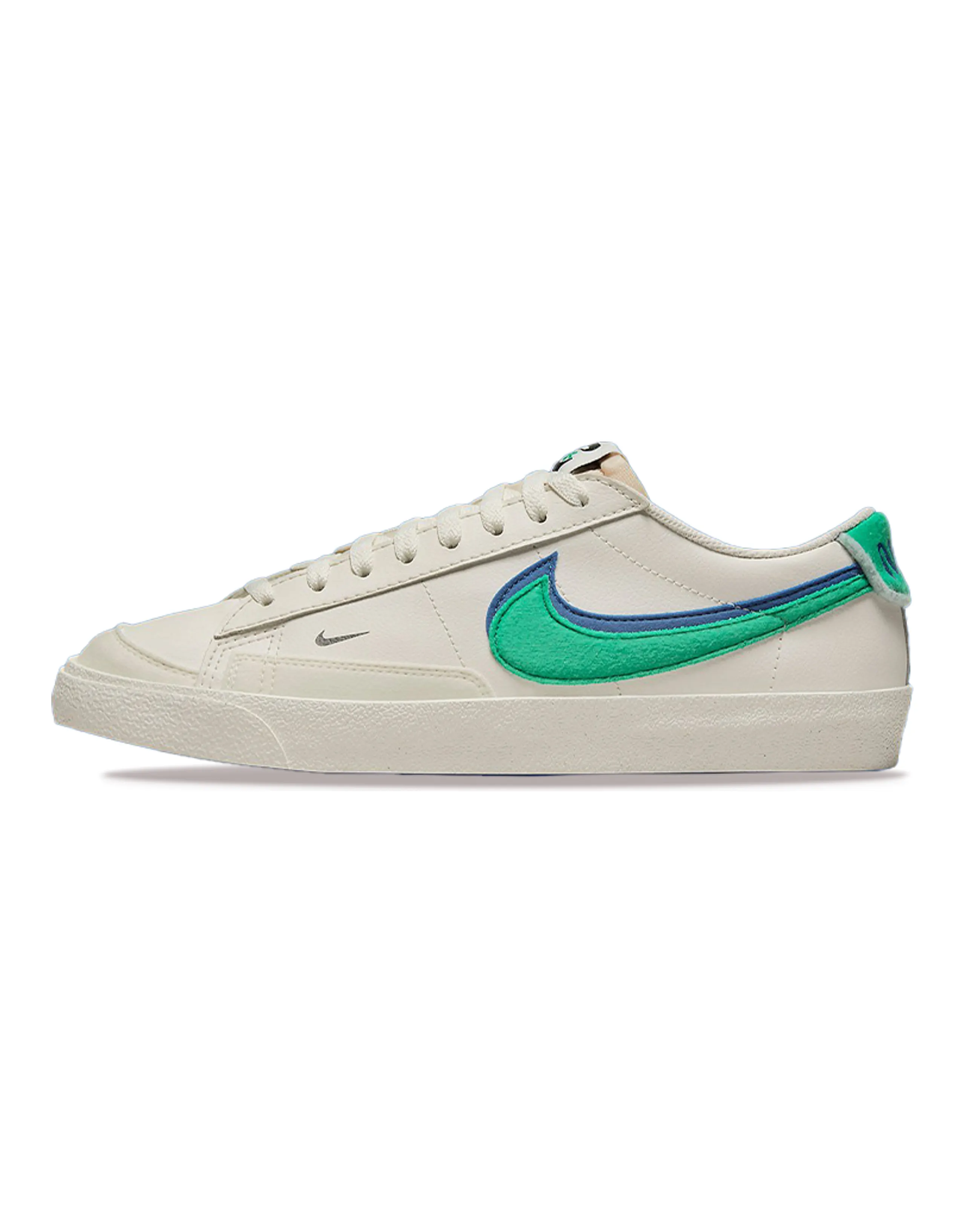 Nike Blazer Low 72 Double Swoosh Sail Green Blue