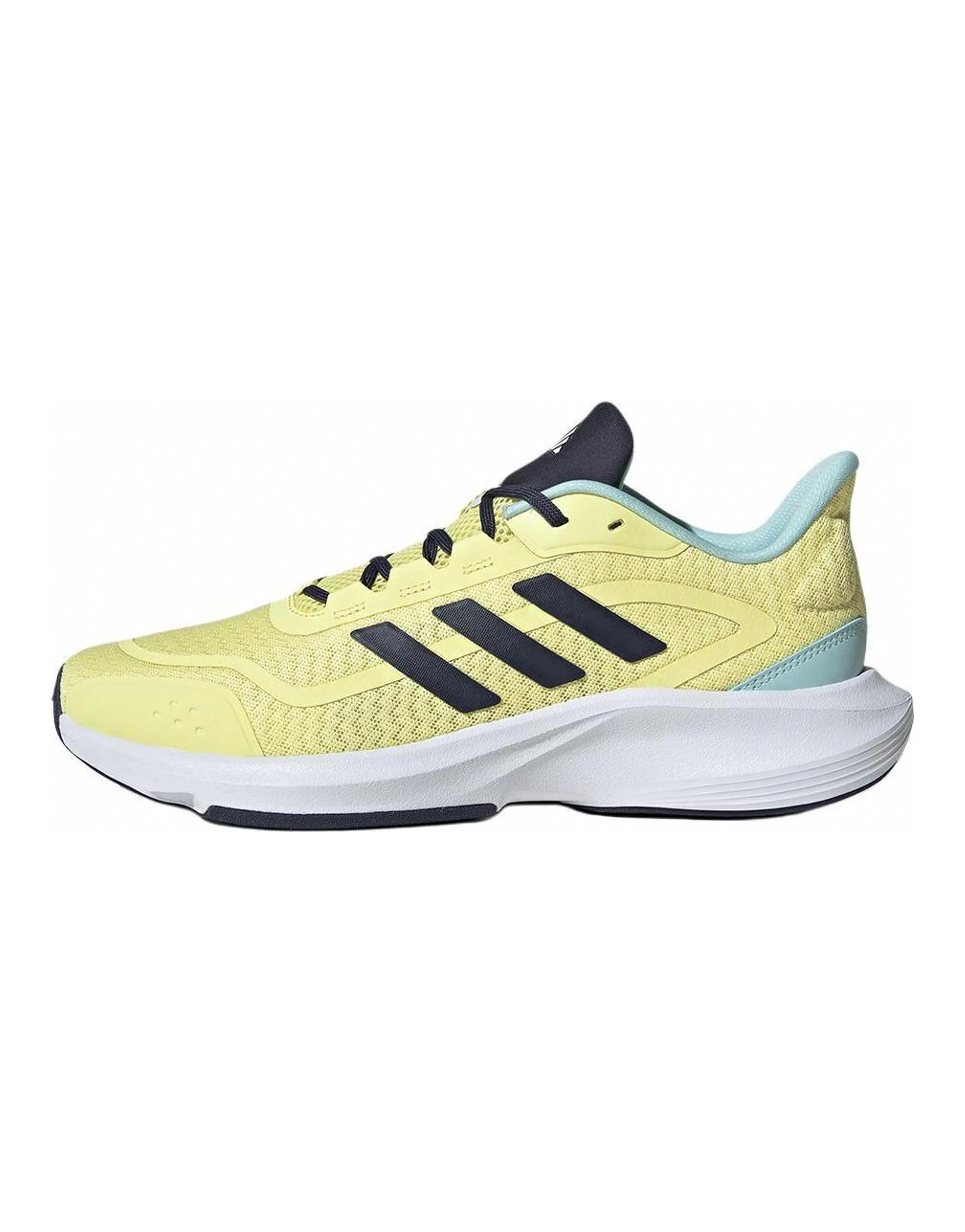 Adidas All Day Essential Running Shoes Unisex Low-Top Blue Yellow