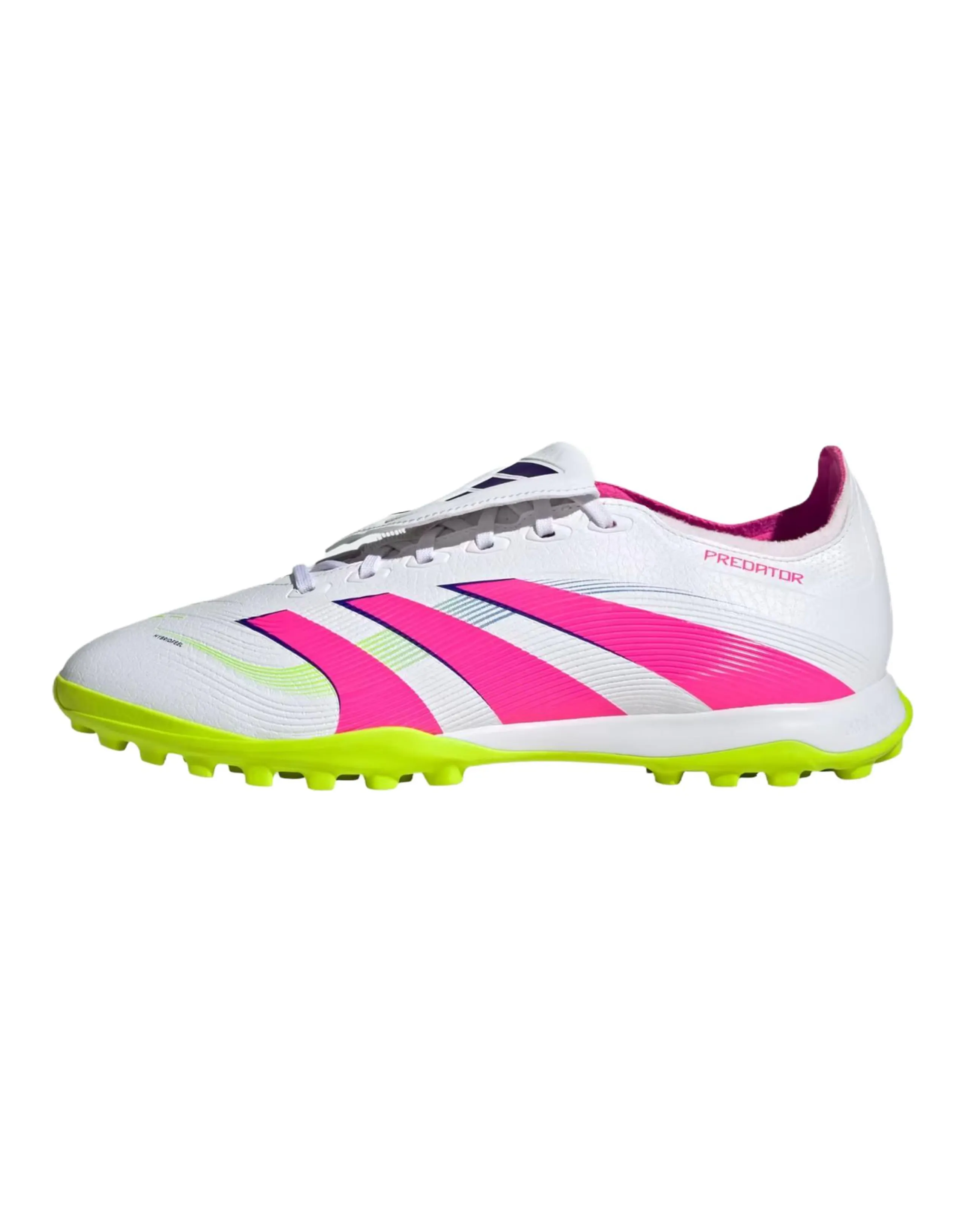 Adidas PREDATOR LEAGUE Anti Slip Wear Resistant Soccer Shoes Unisex White Pink