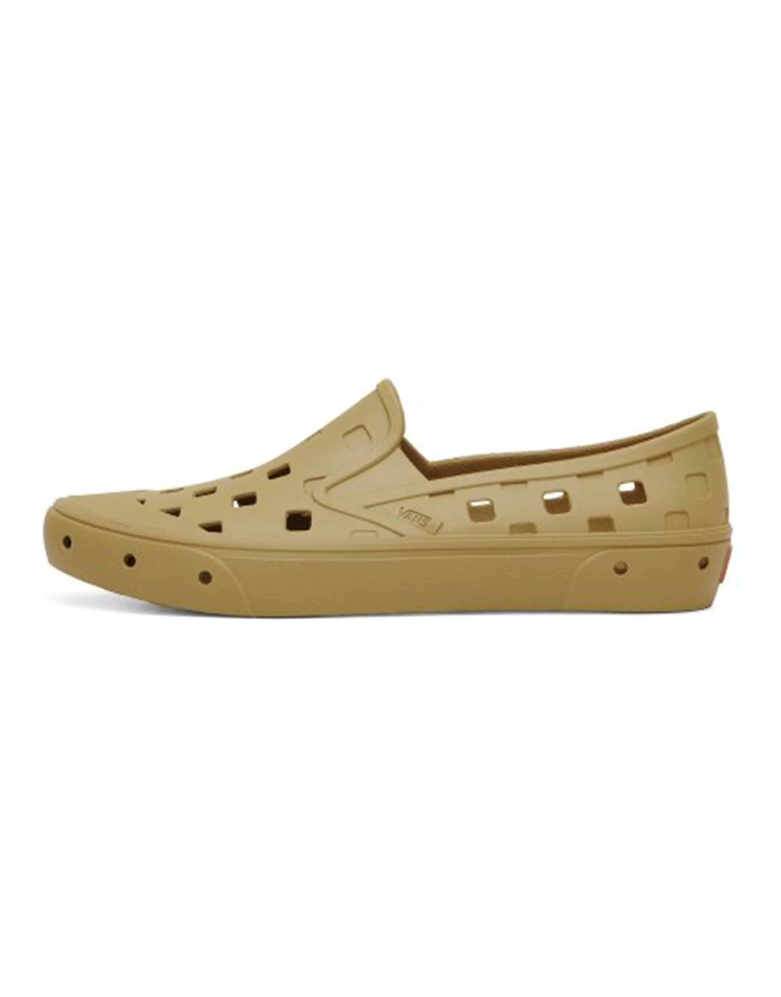 Vans Trek Slip On Low Tops Casual Skateboarding Shoes Unisex Yellow