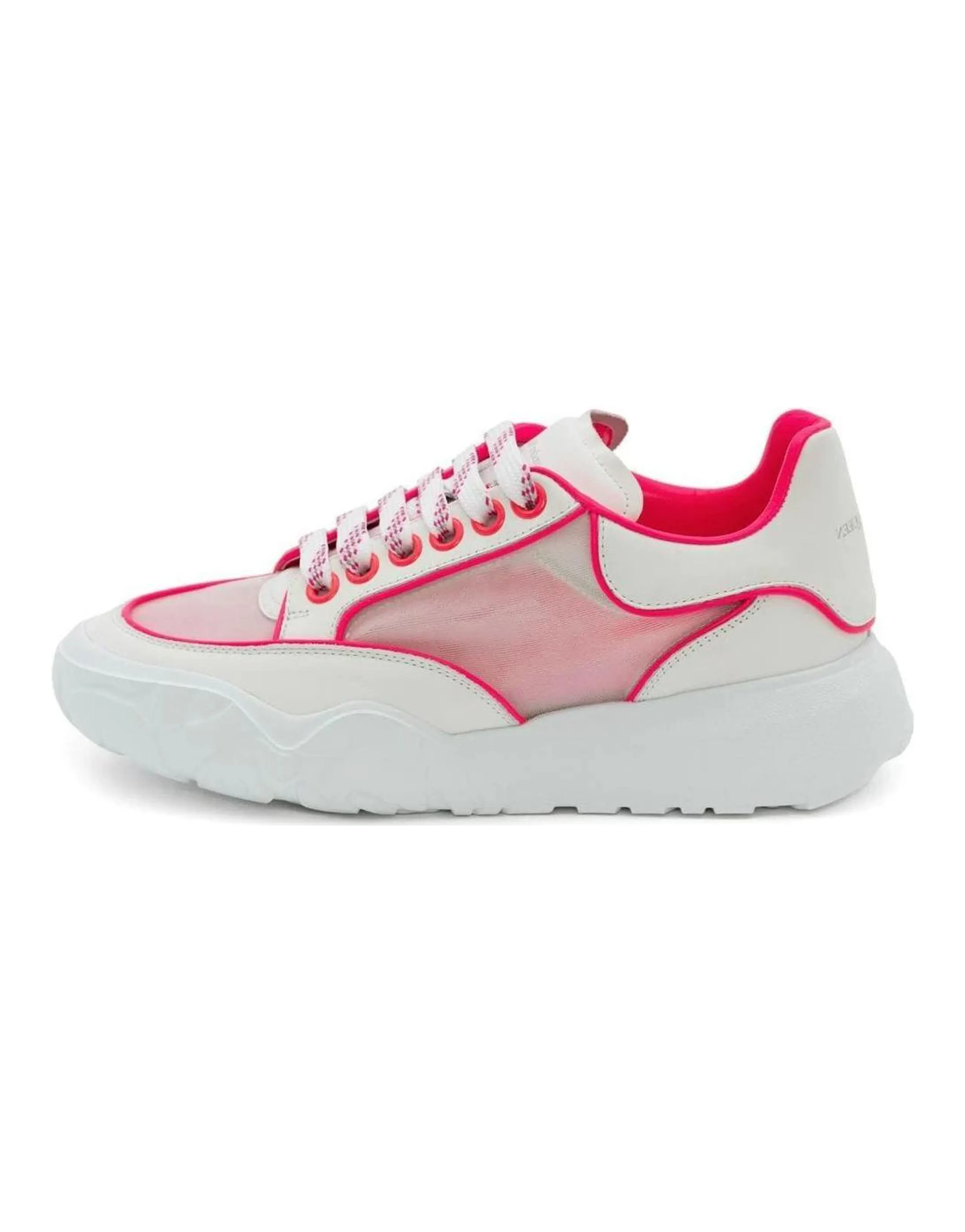 Alexander McQueen Low top Casual Shoes Women's White Pink