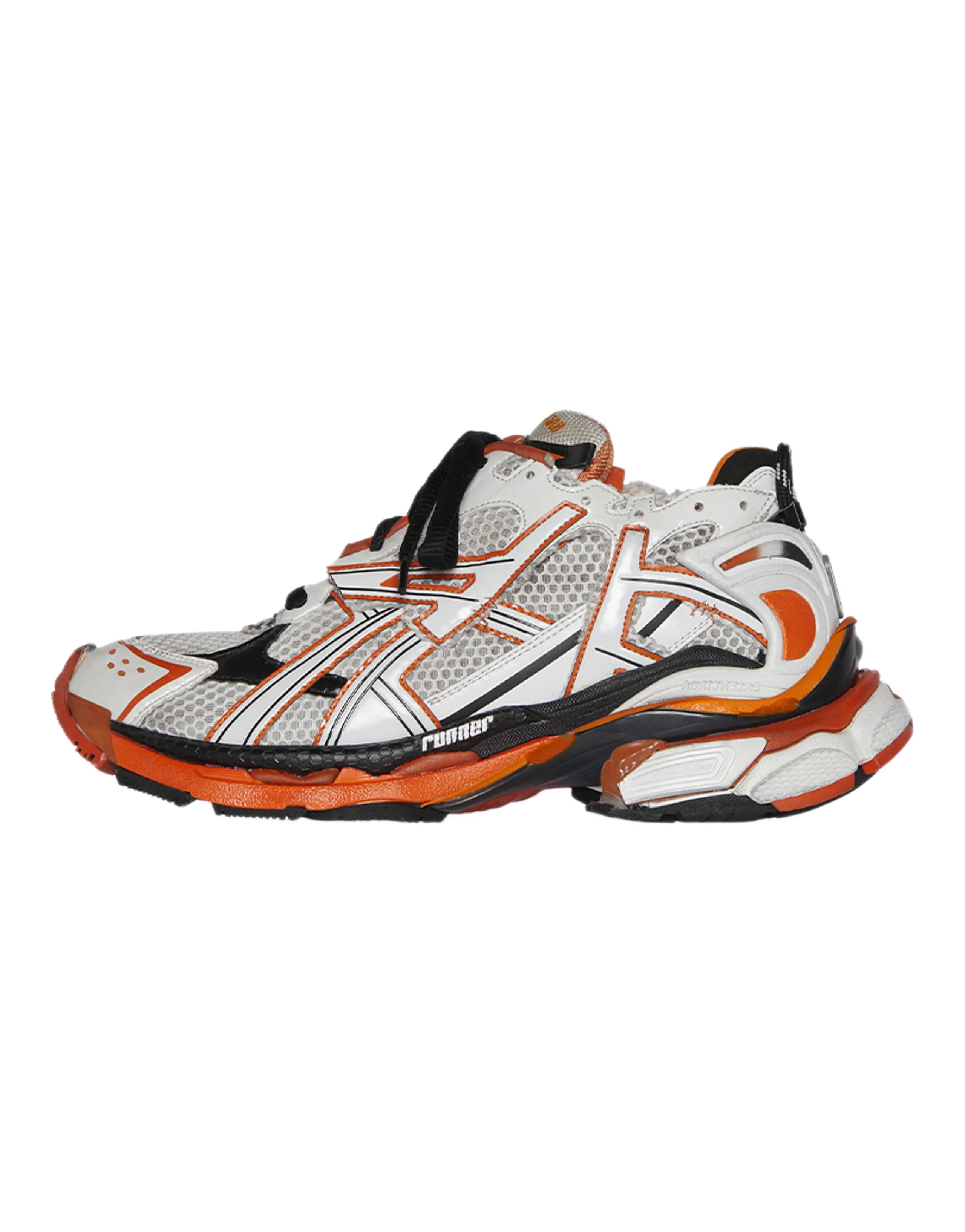 Balenciaga Runner Sneakers 'White Orange Black'