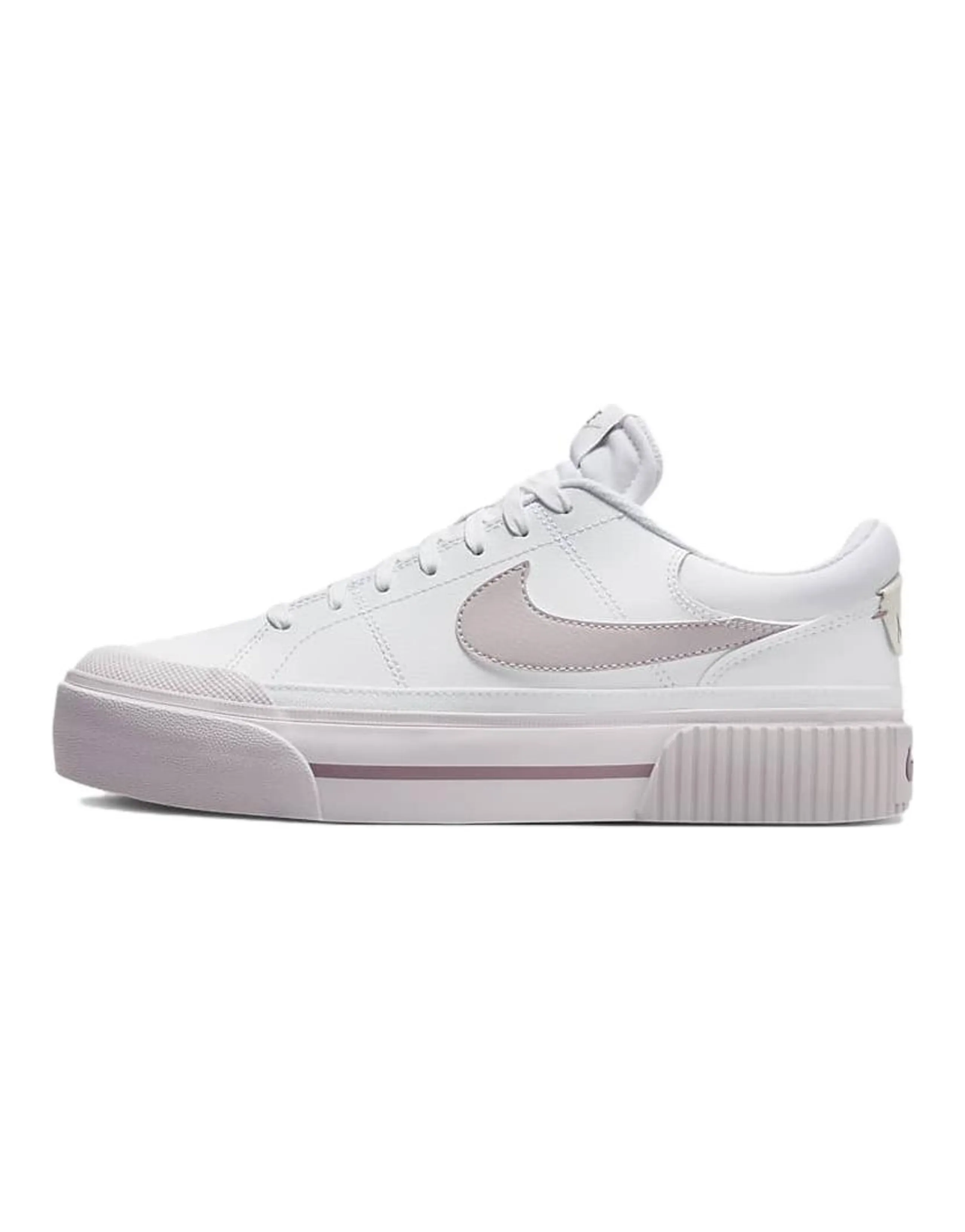 Nike Court Legacy Lift White Smokey Mauve Women's