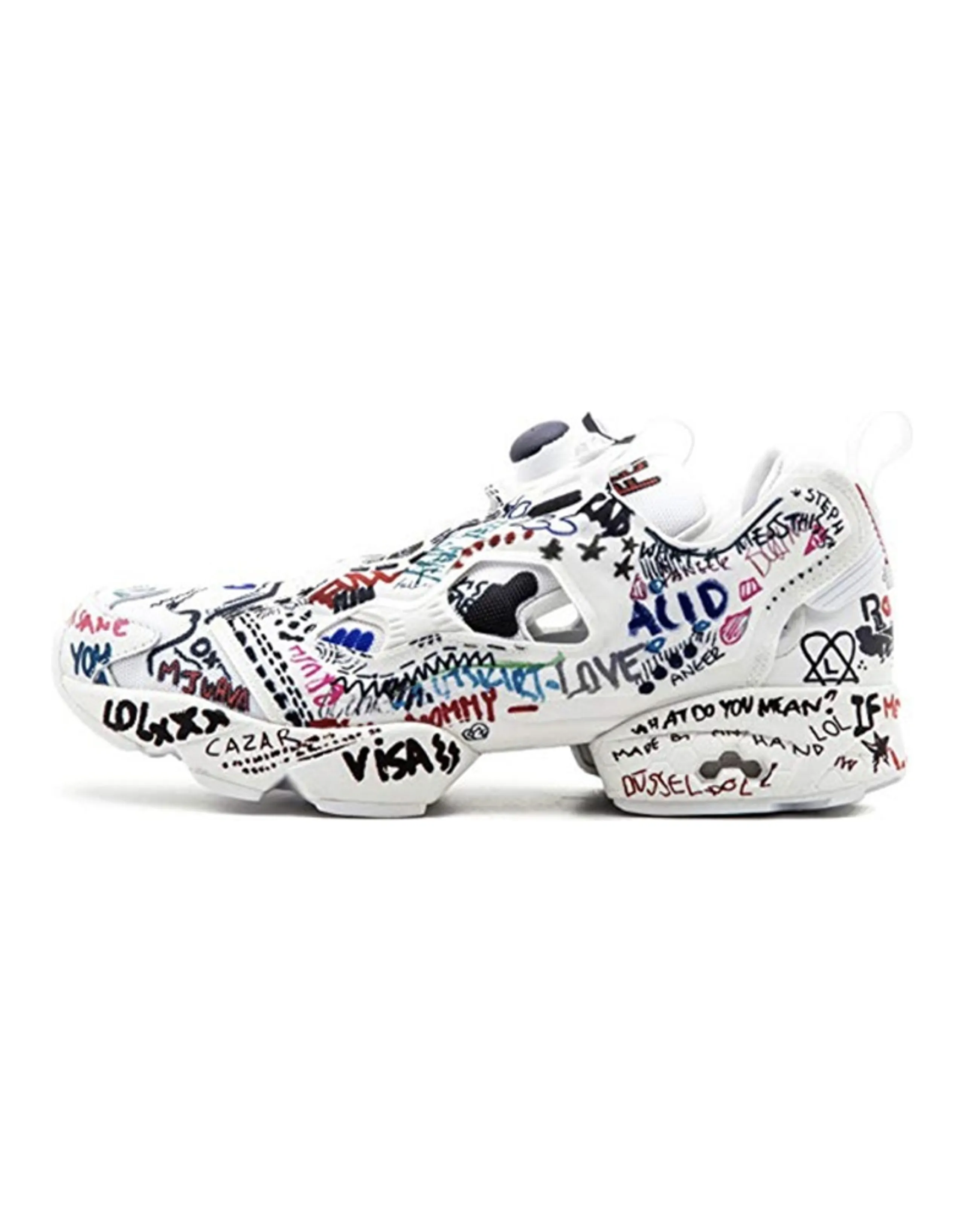 Reebok Instapump Fury Vetements Doodle