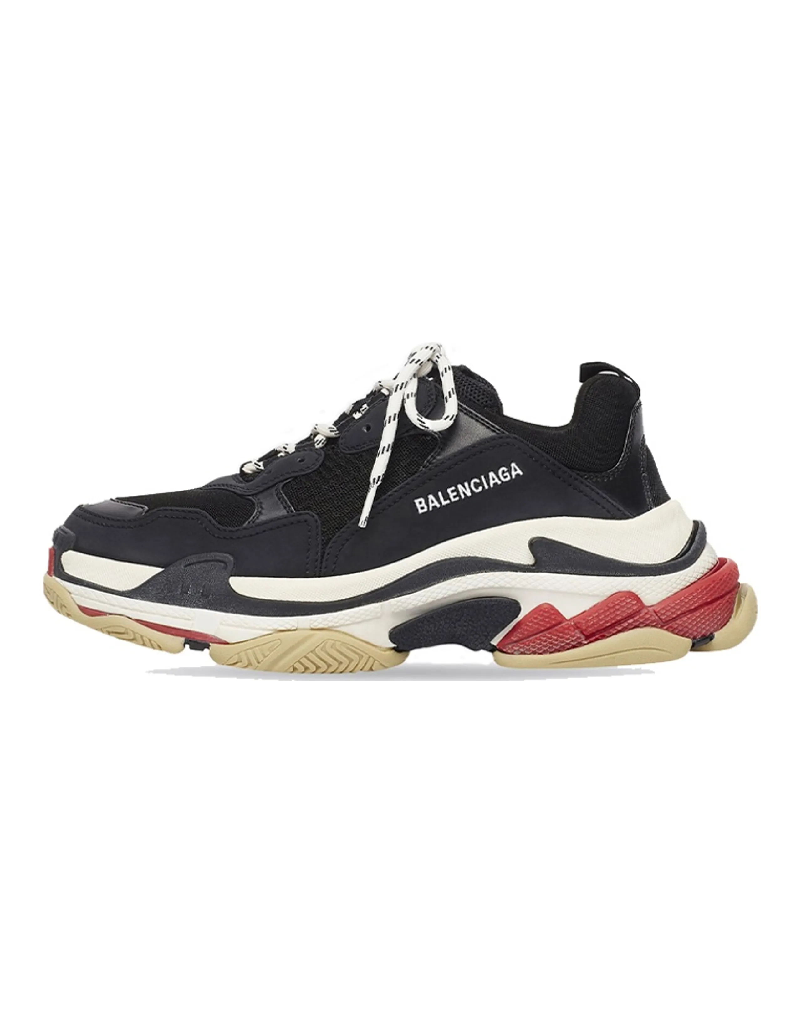 Balenciaga Triple S Sneaker 'Black Red'