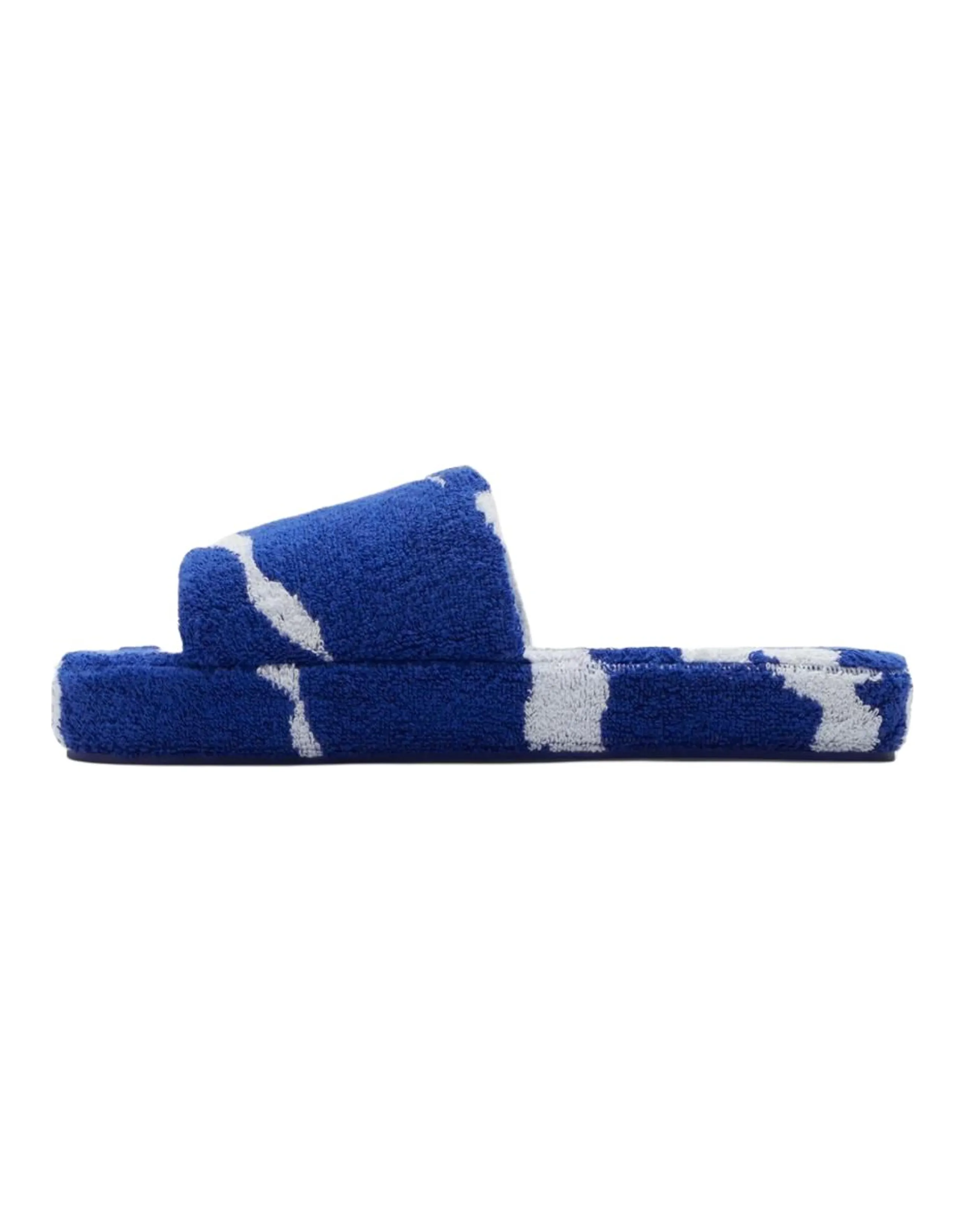 Burberry Abrasion-Resistant Slide Slippers Men's Blue
