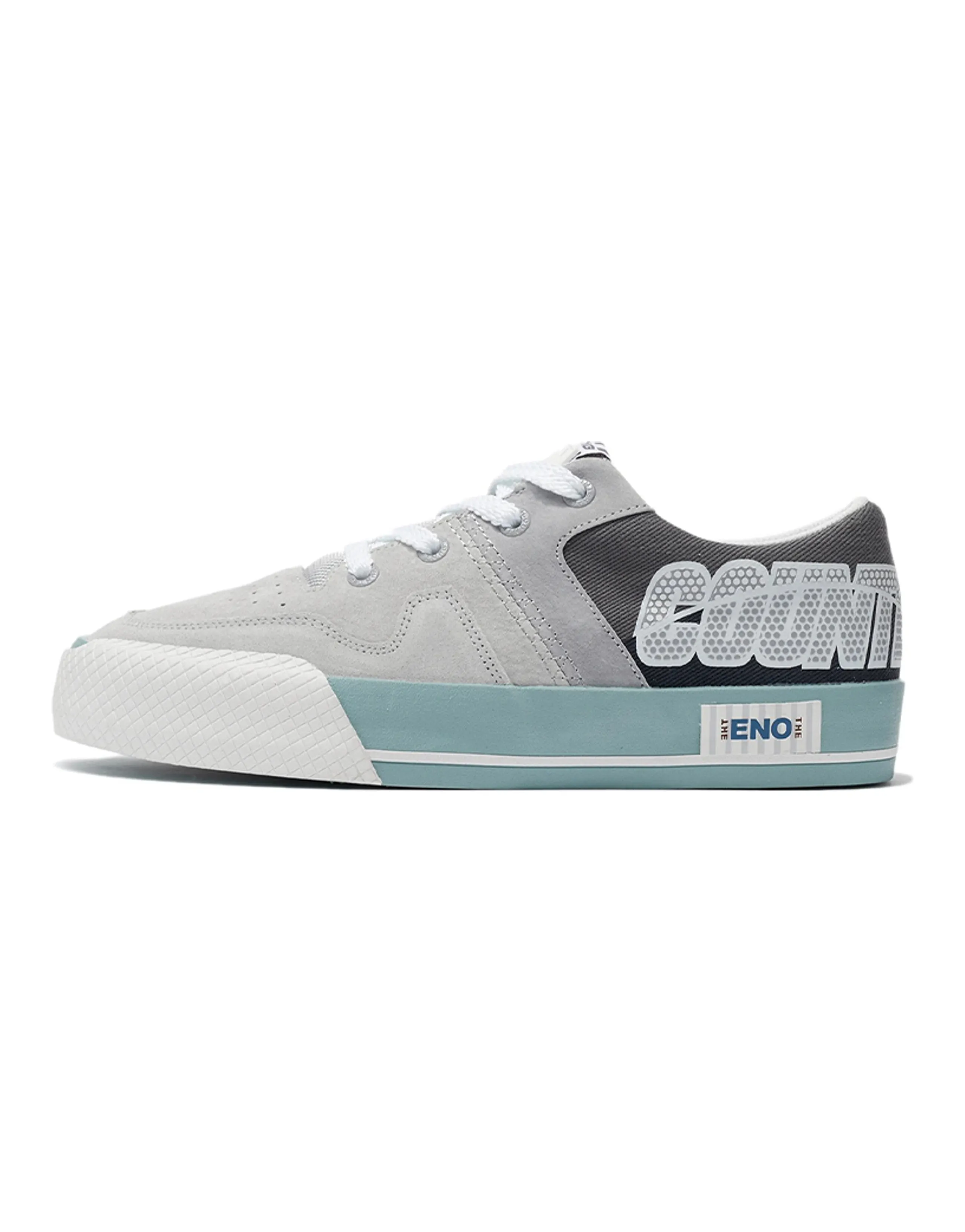 LiNing CF Tracing The One Cushioning Wear-Resistant Low-Top Skateboard Shoes Men's Gray