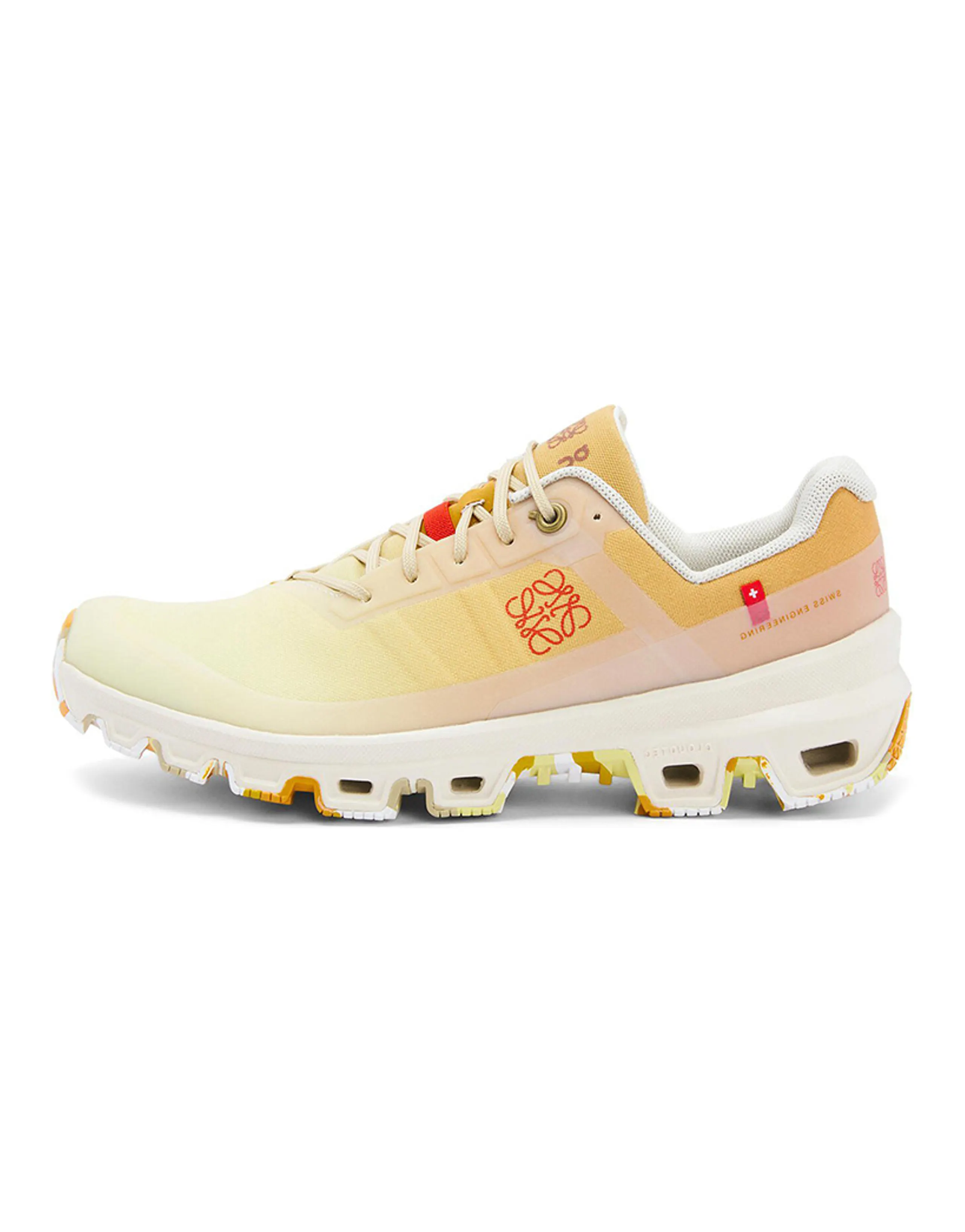 On X LOEWE Casual Shoes Men Low-Top Yellow