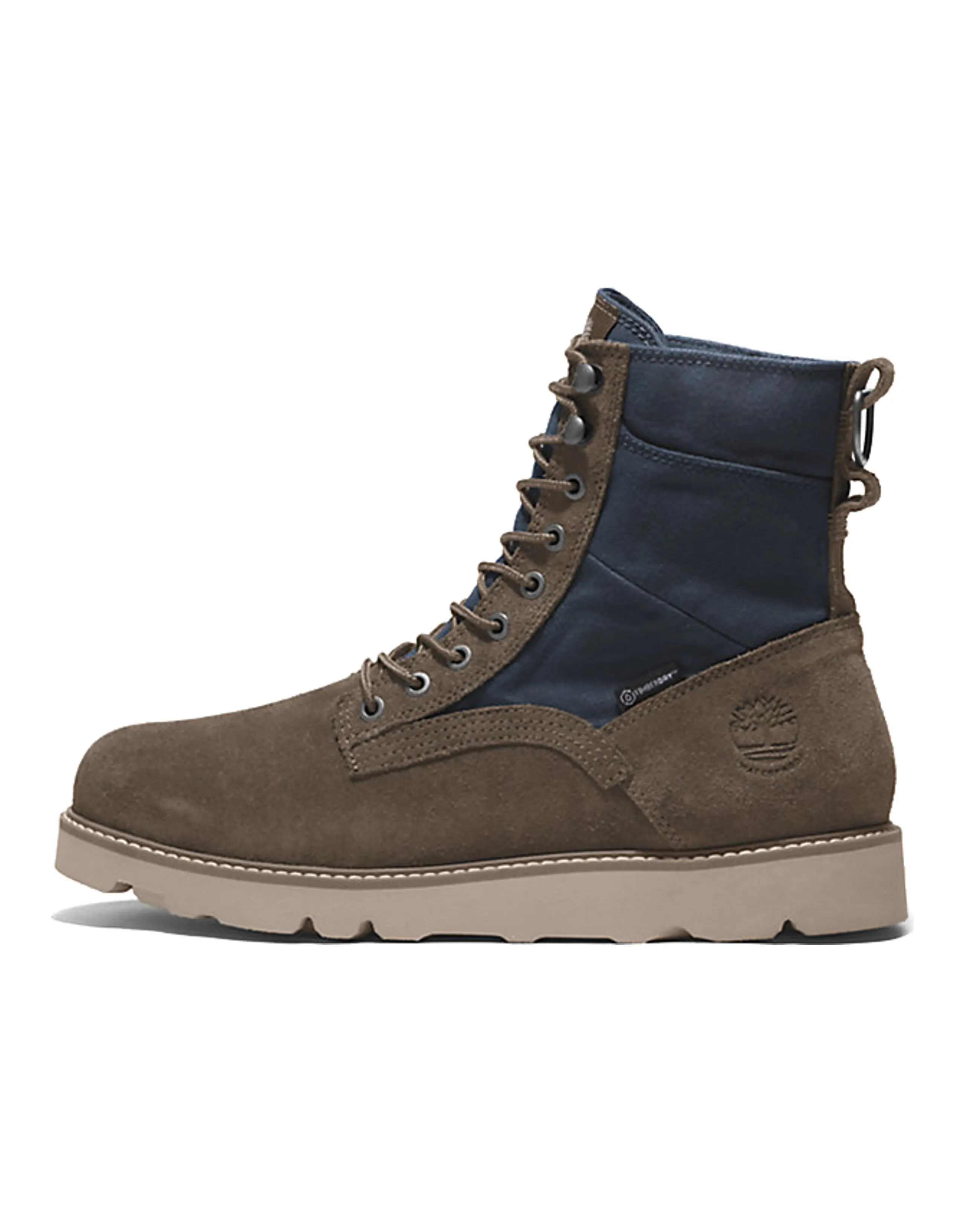 Timberland Vibram Waterproof Leather And Fabric Boots 'Olive Green Suede'