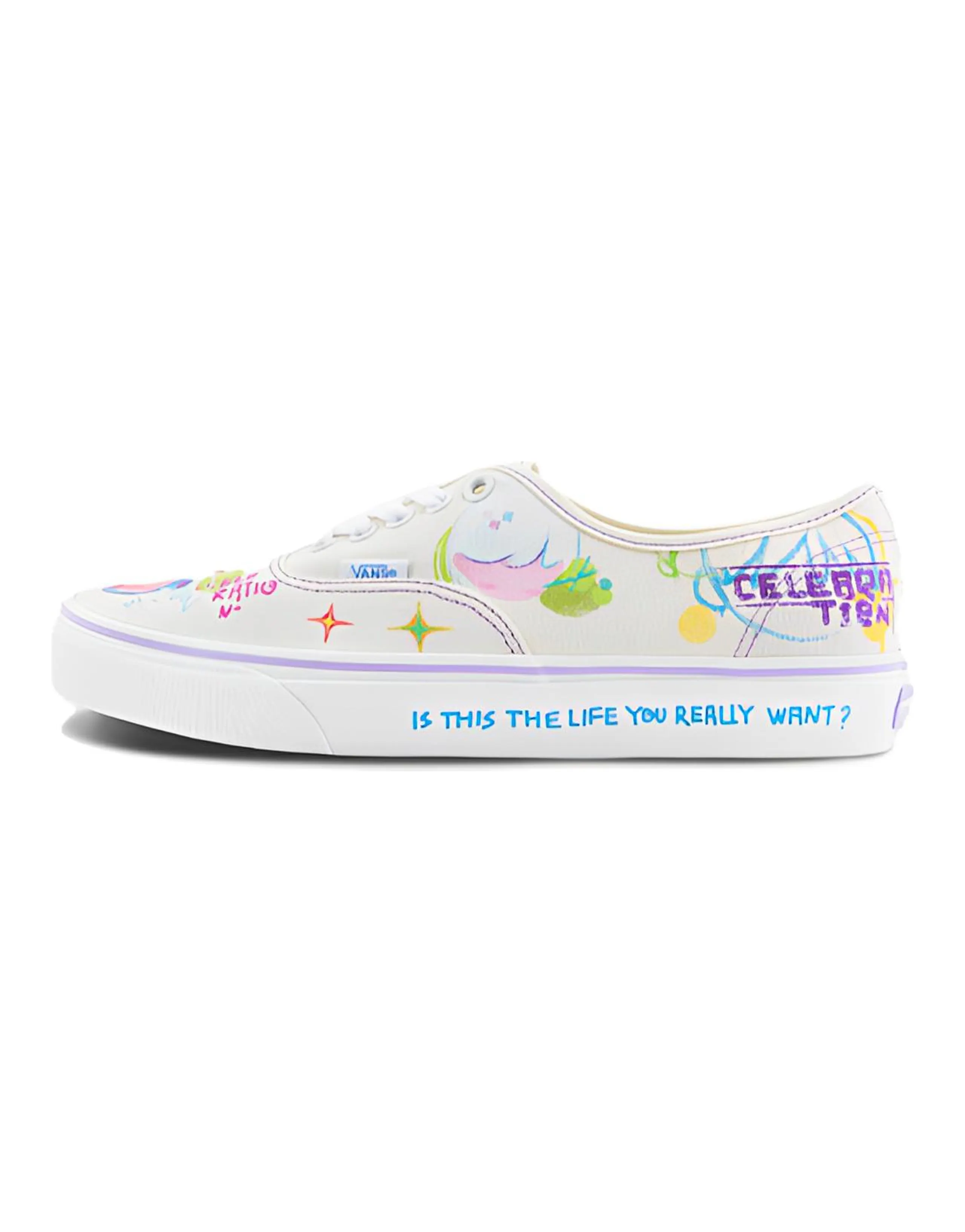 Vans X Nuttsh Authentic Otw 'White Multi color'