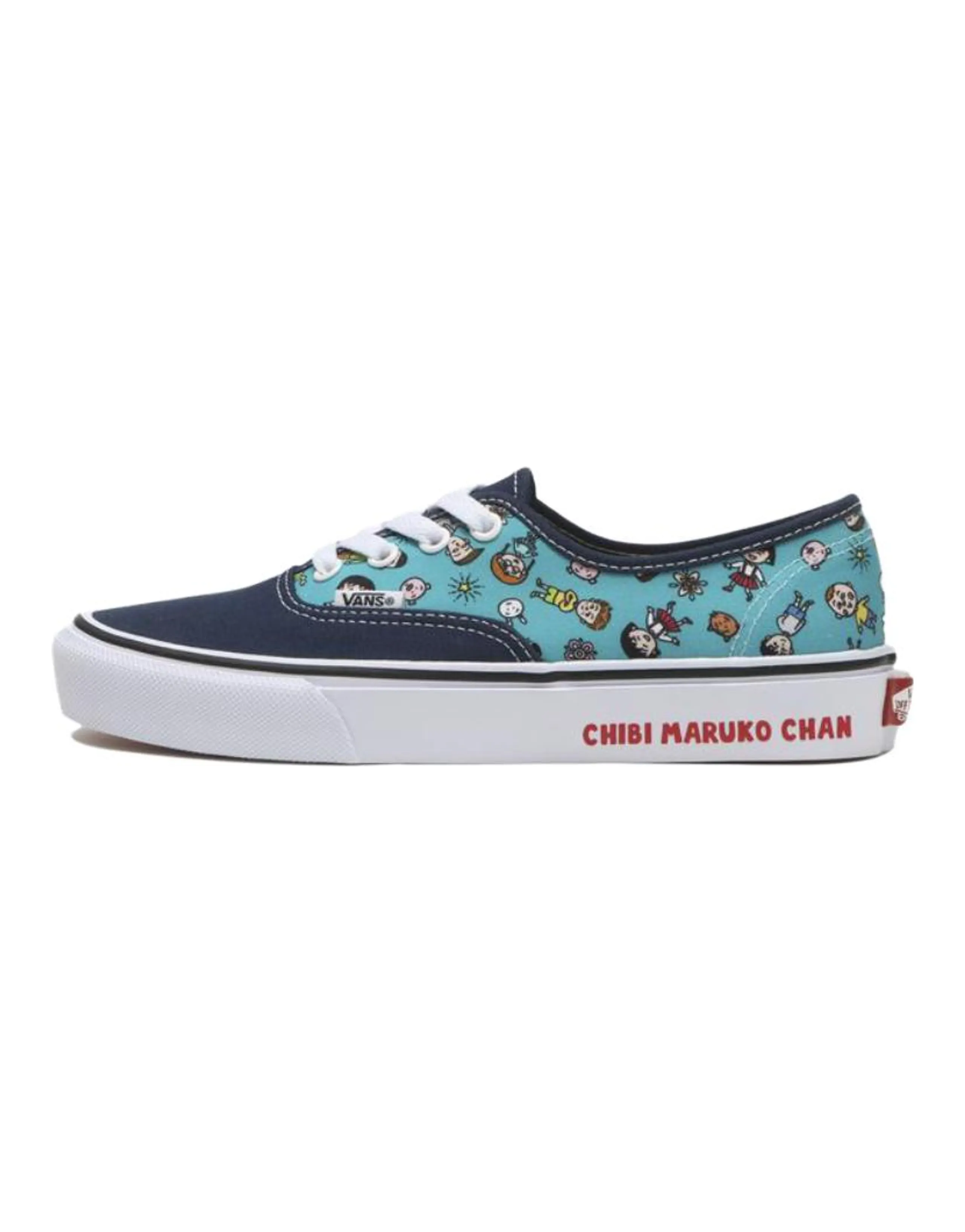 Momoko Sakura x Vans Slip-On Versatile Comfortable Wear-Resistant Low-Top Skate Shoes Unisex Blue