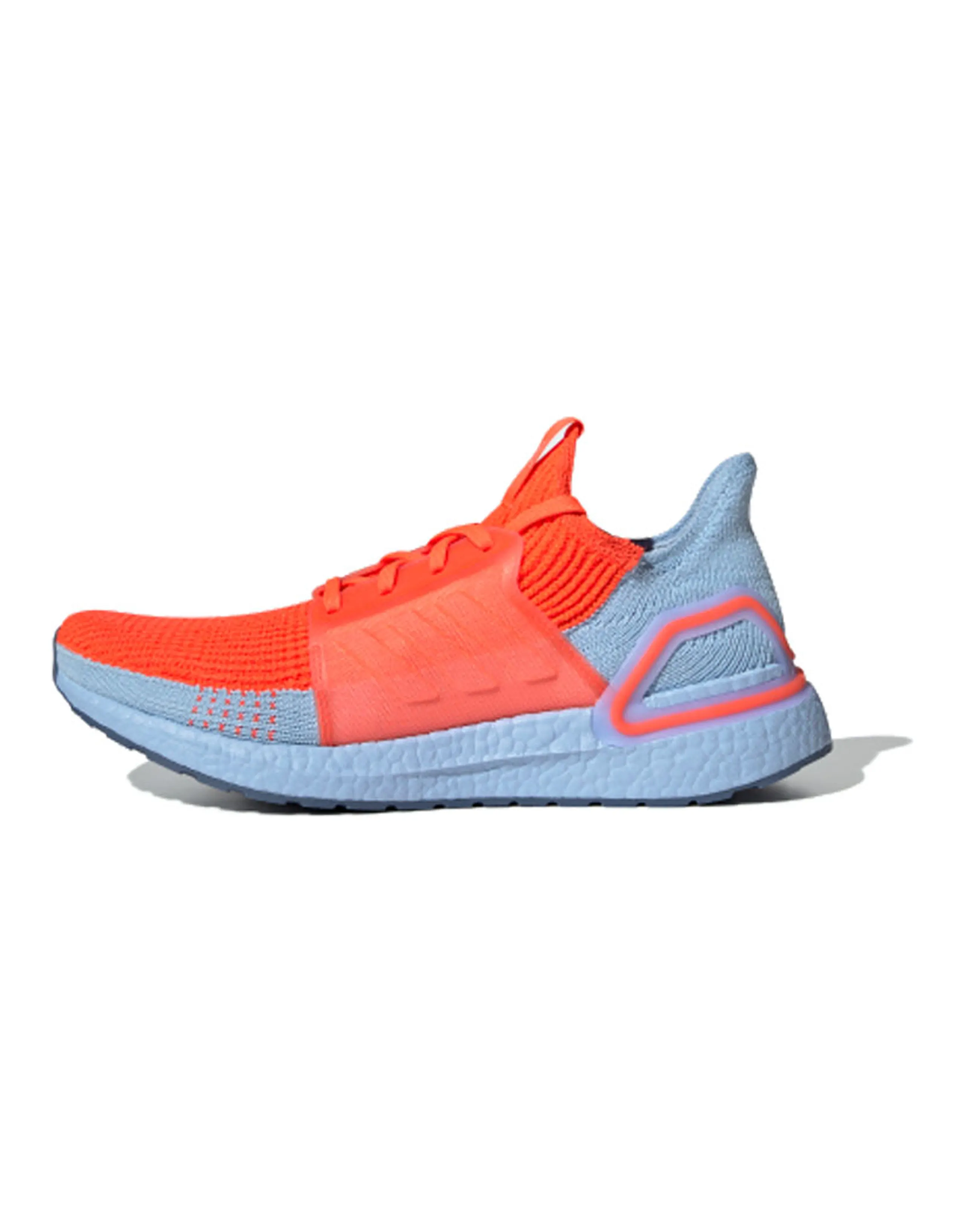 Adidas Ultra Boost 19 Solar Red Glow Blue