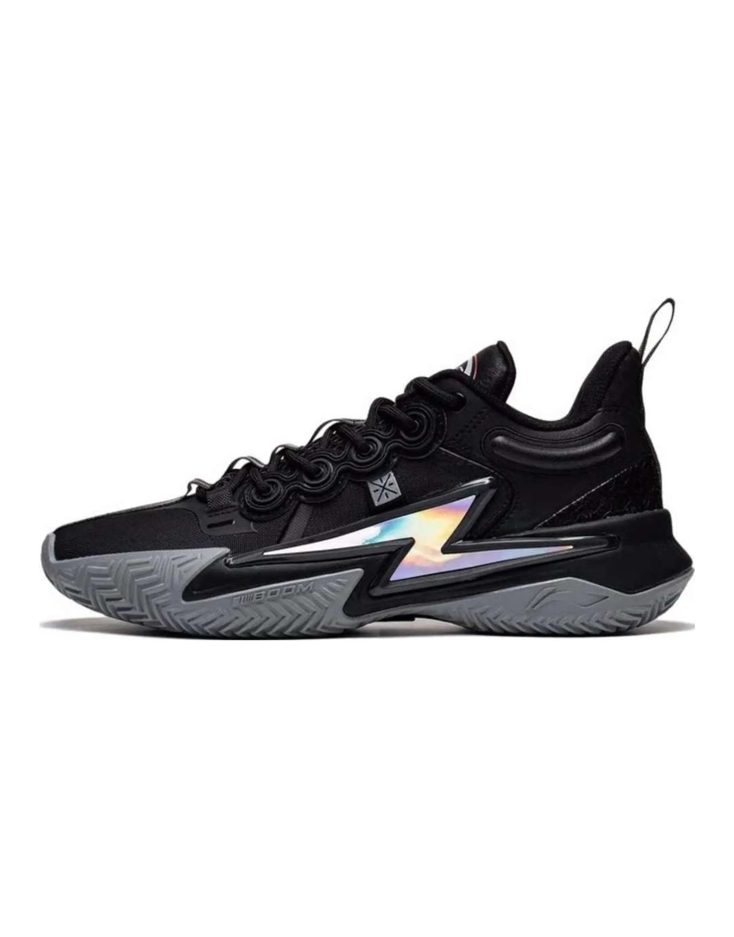 LiNing Son Of Flash Durable Breathable Low-Top Basketball Shoes Men's Black