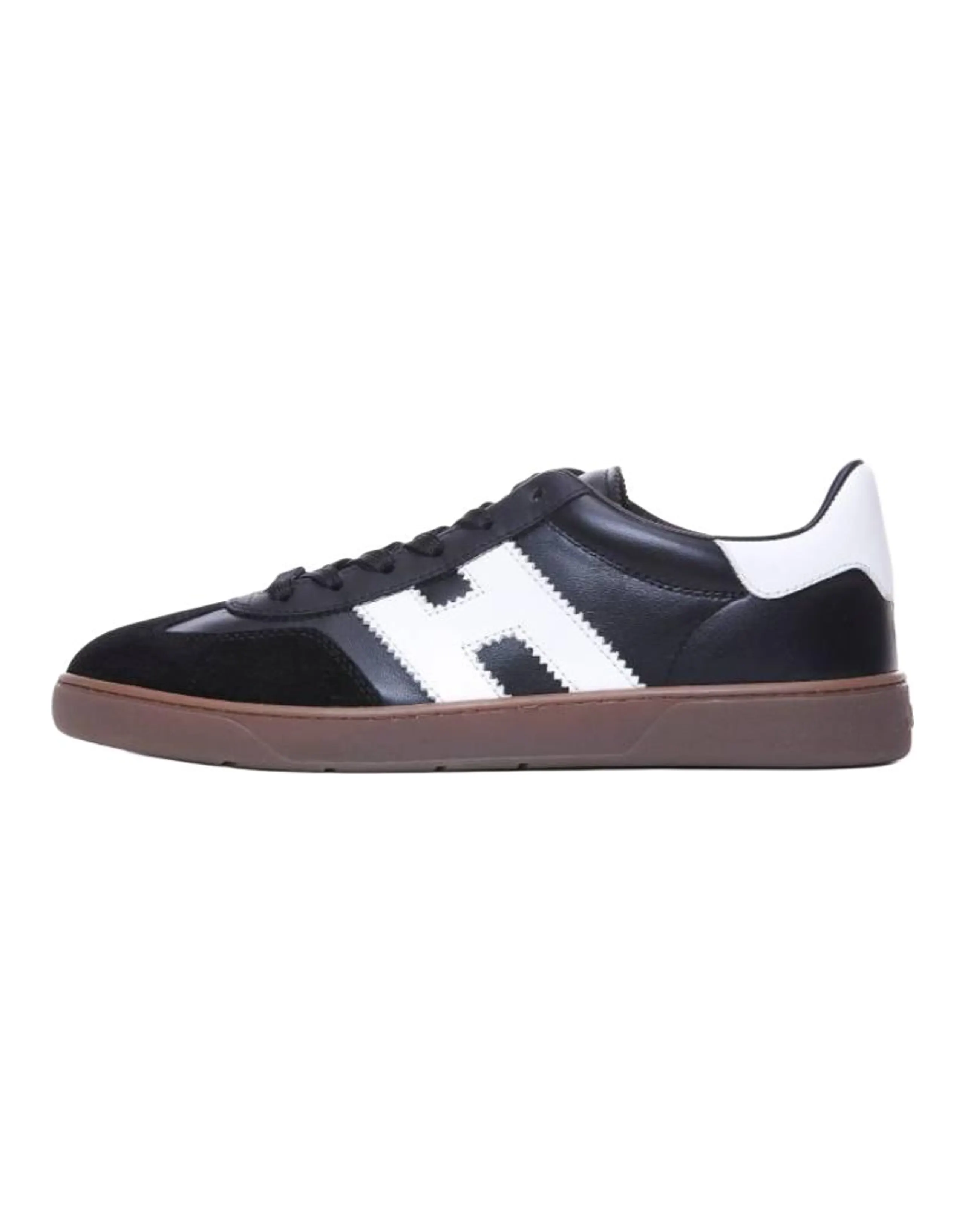 HOGAN Cool Leather Low-Top Sneakers Men's Black