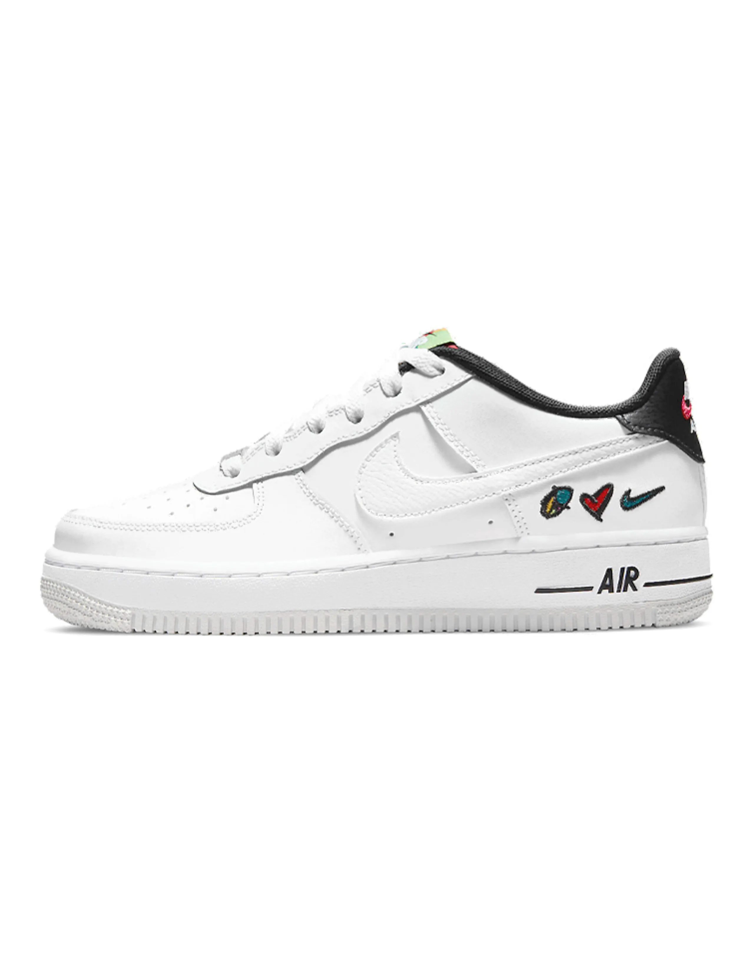 Nike Air Force 1 Low '07 LV8 3 Peace Love Swoosh GS