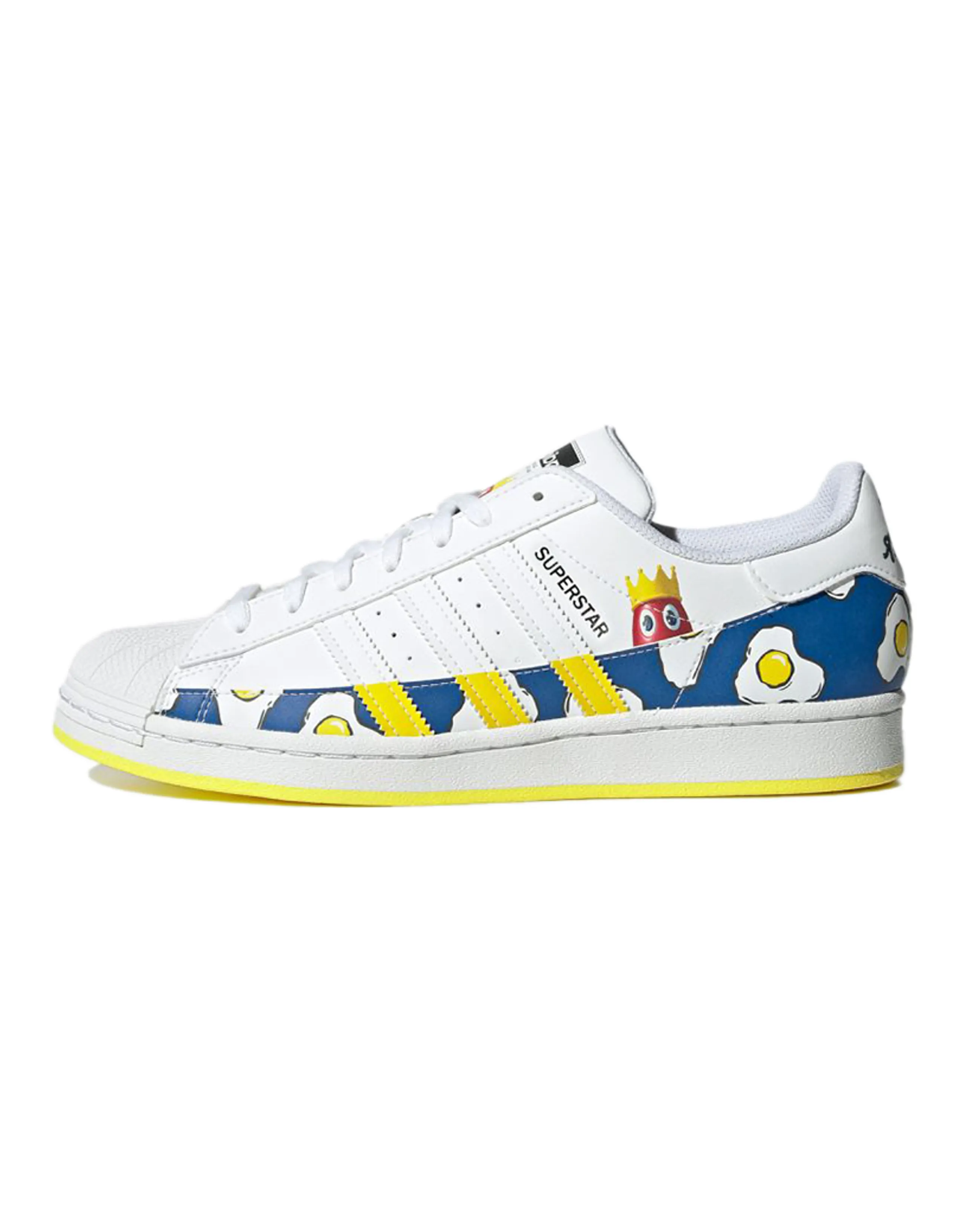 Superstar Philip Colbert X Adidas Originals 'Save The Lobster - Fried Eggs'