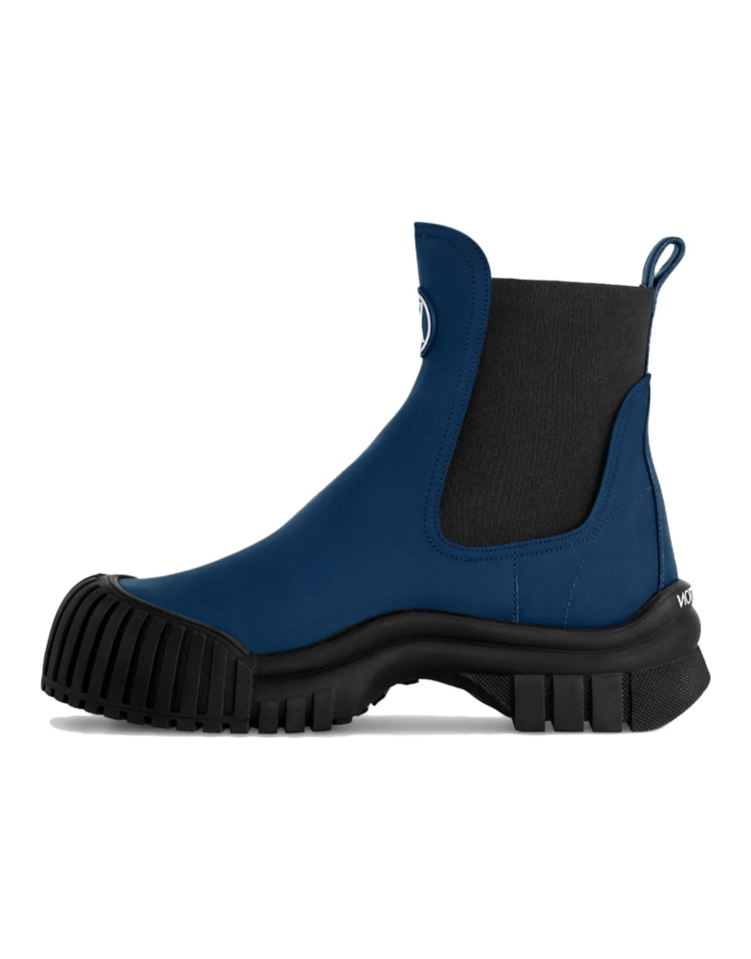LOUIS VUITTON Ruby Short Chelsea Boots Women's Blue
