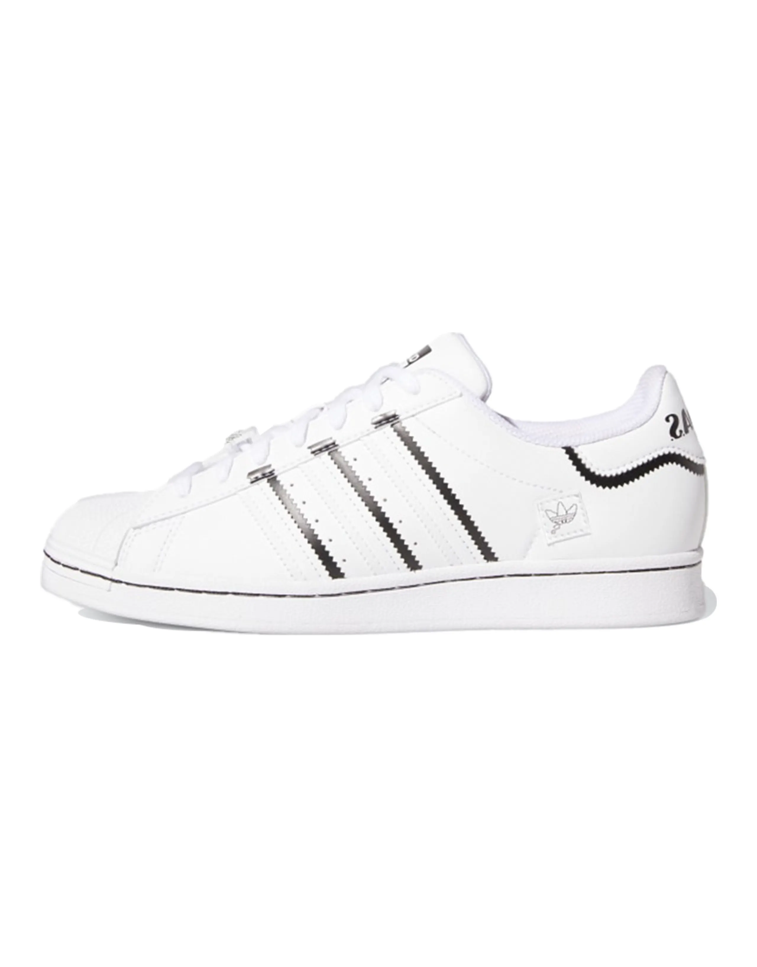 Adidas Originals Superstar Thin Stripes White Black