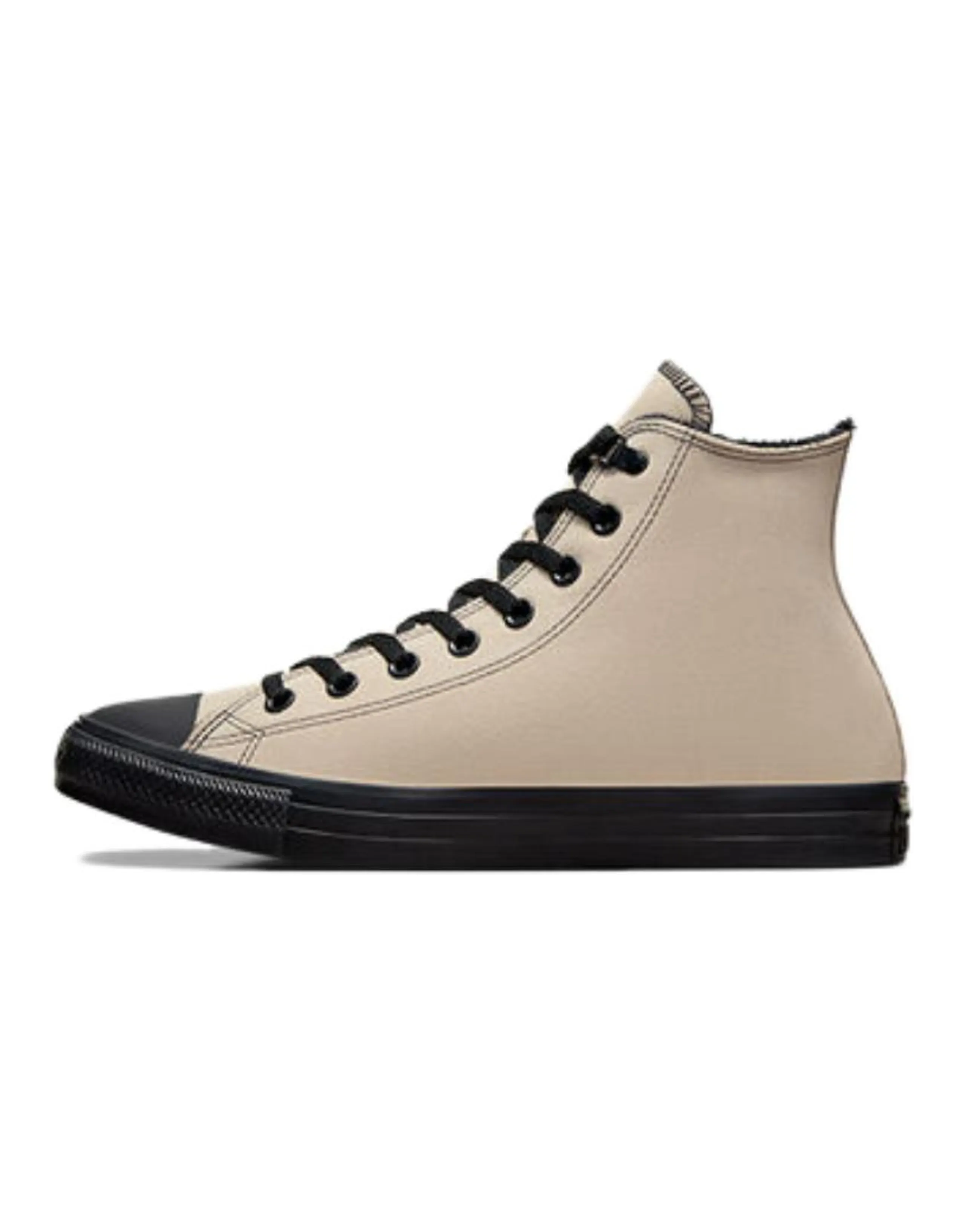 Converse Chuck Taylor All Star Durable Cushioning High-Top Canvas Shoes Unisex Beige