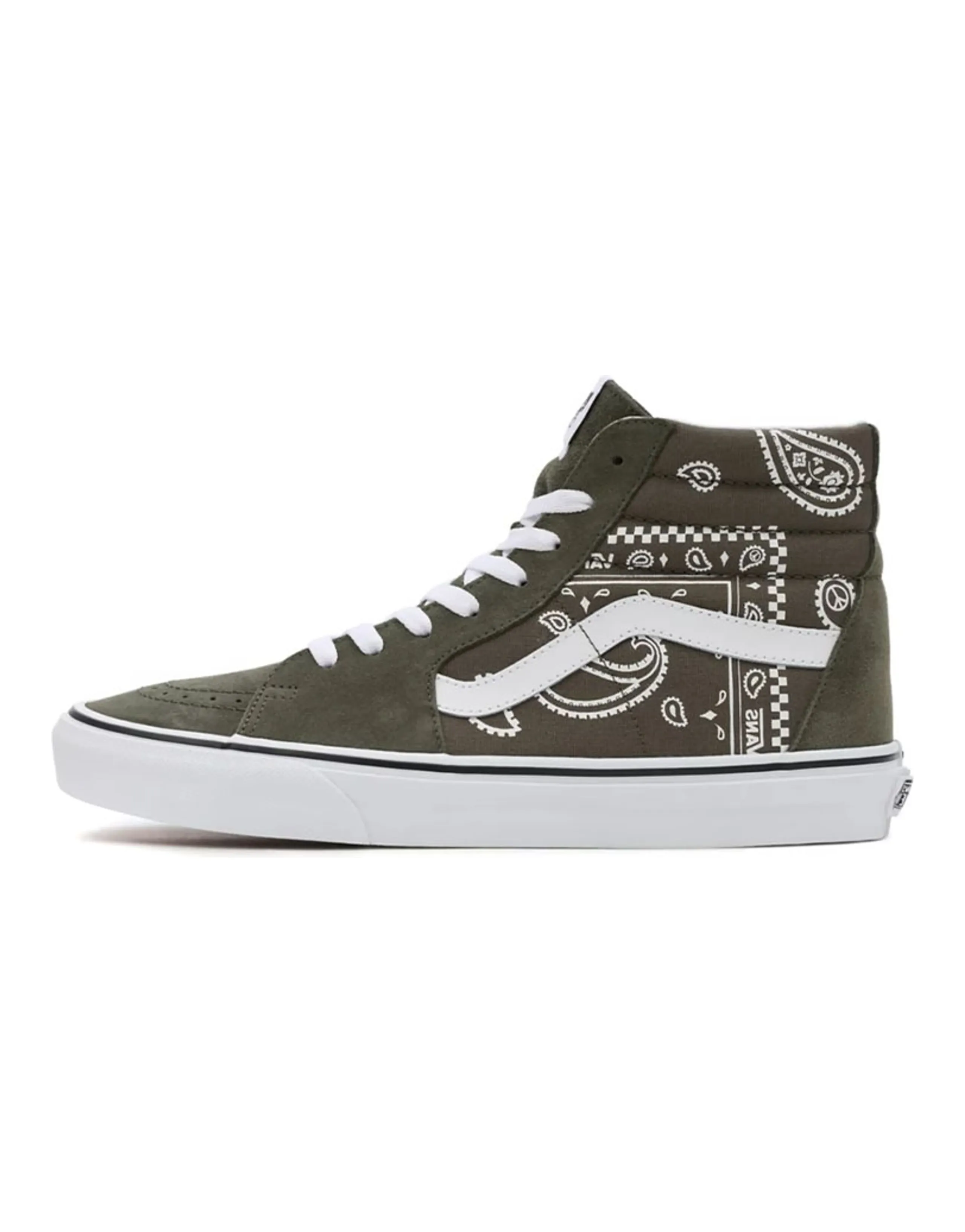 Vans SK8 HI 'Peace Paisley Grape Leaf'